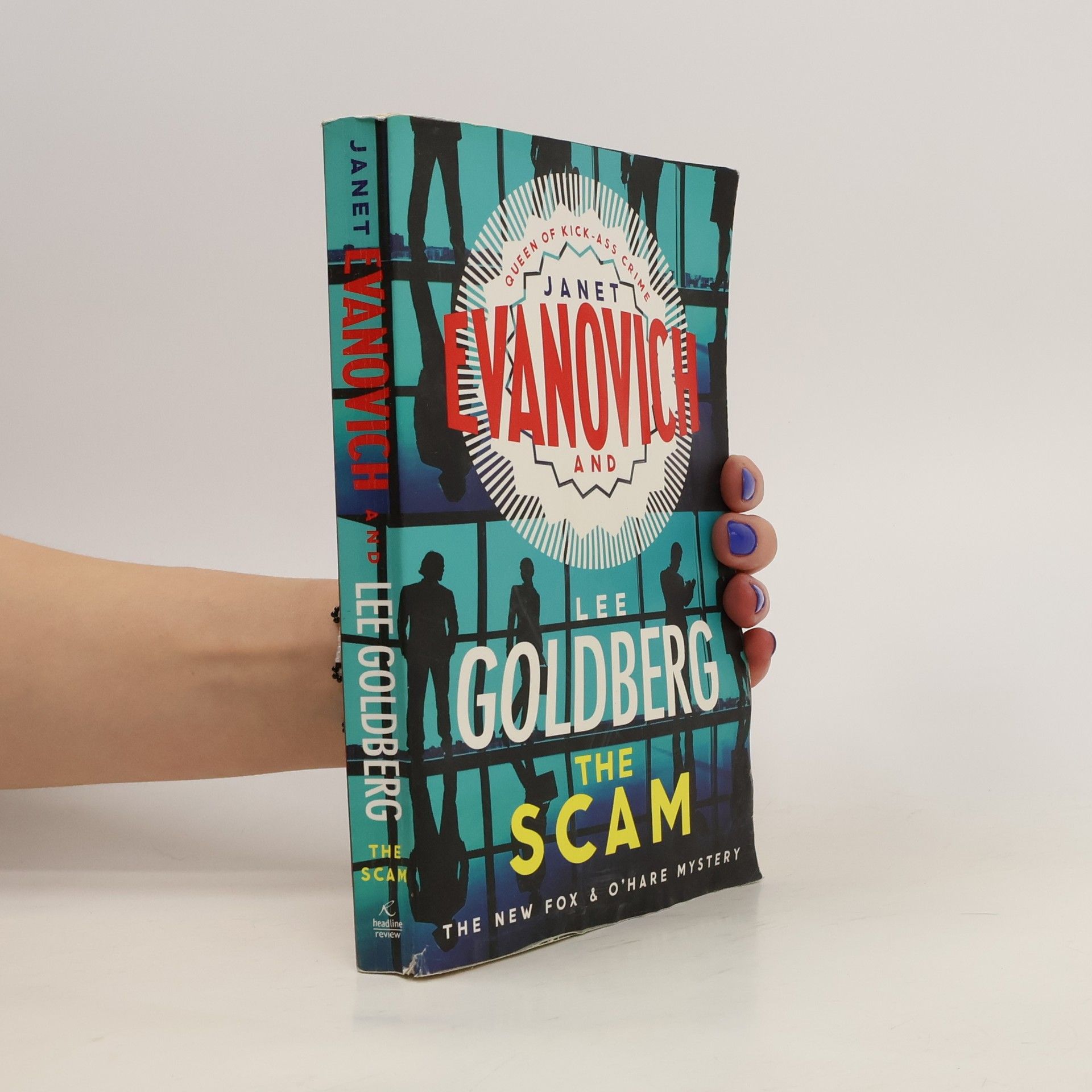 Janet Evanovich The Scam. Schüsse, die von Herzen kommen, englische Ausgabe