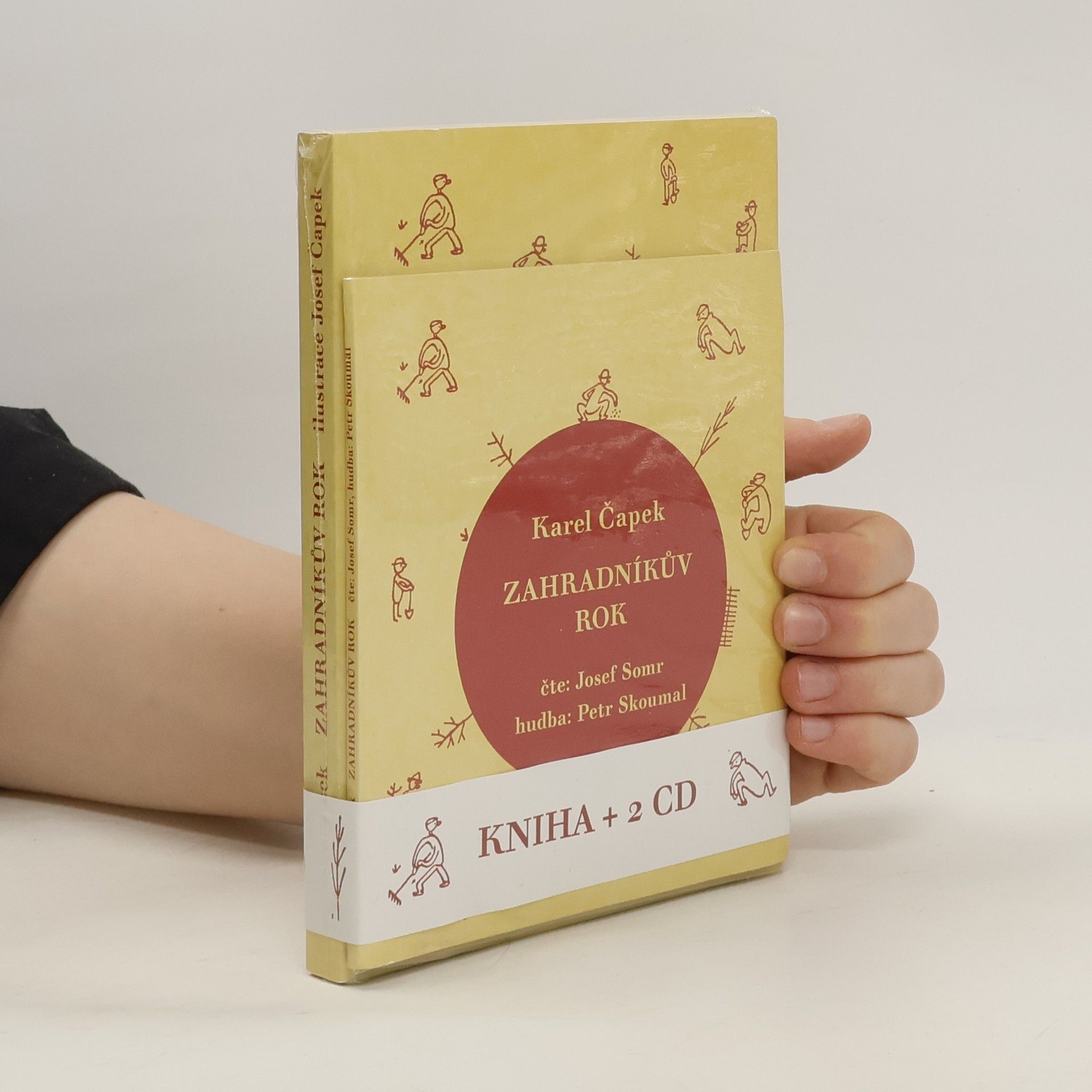 Karel Čapek Zahradníkův rok. Kniha + 2 CD