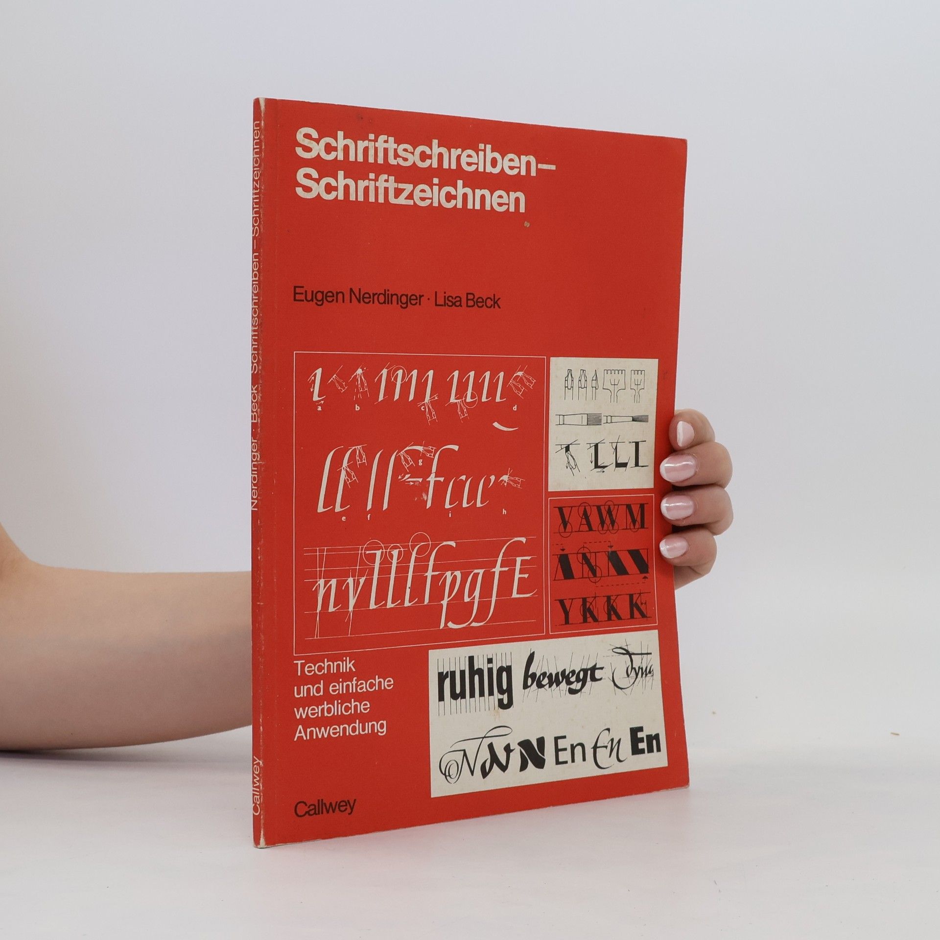 Eugen Nerdinger Schriftschreiben, Schriftzeichnen