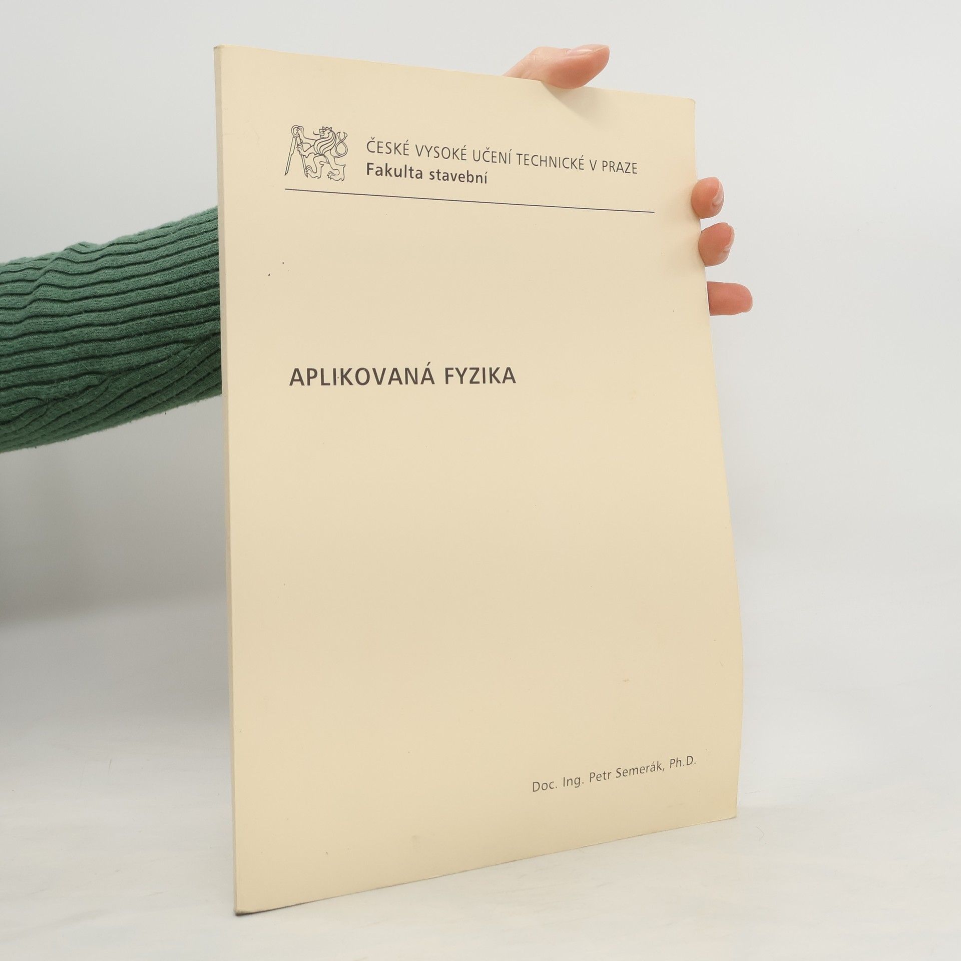 CVUT Praha Aplikovaná fyzika