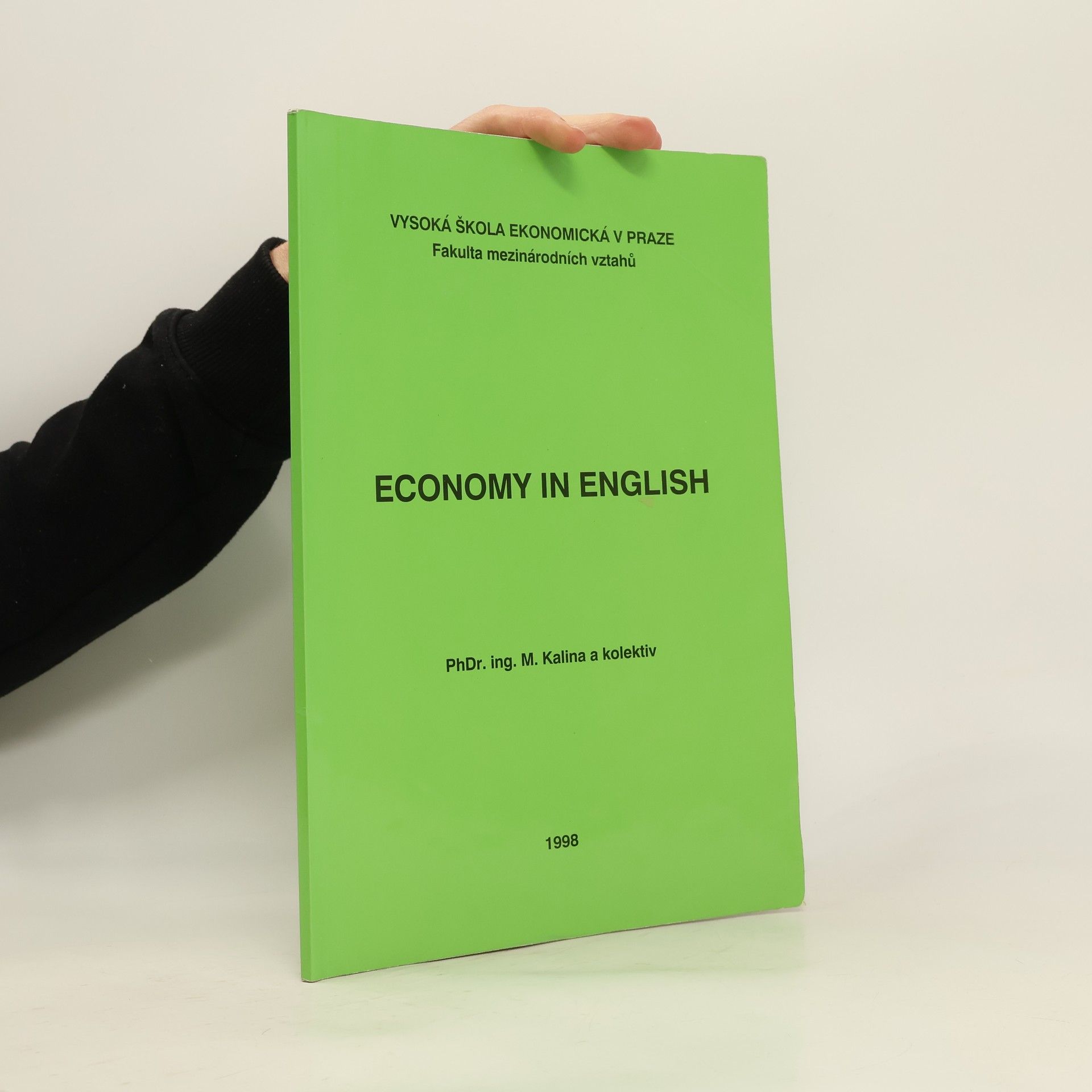 Miroslav Kalina Economy in English