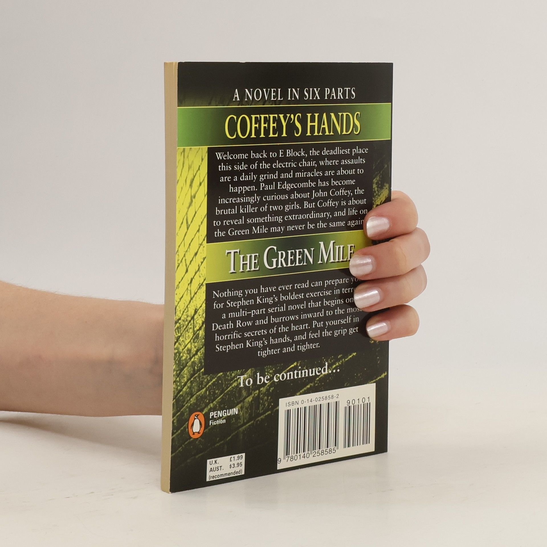 Stephen King Coffey's Hands