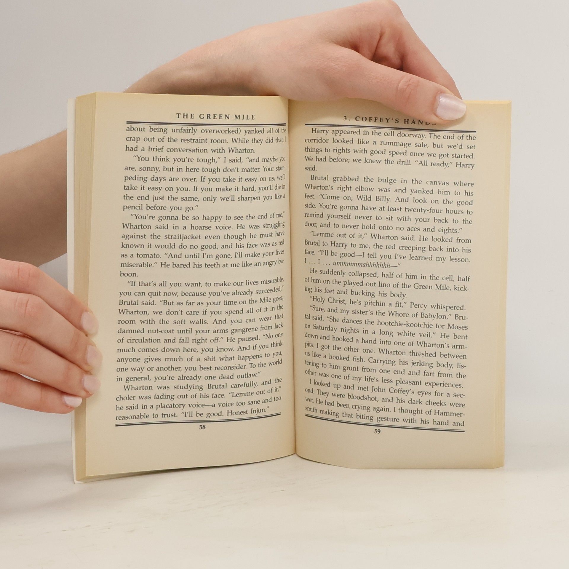 Stephen King Coffey's Hands
