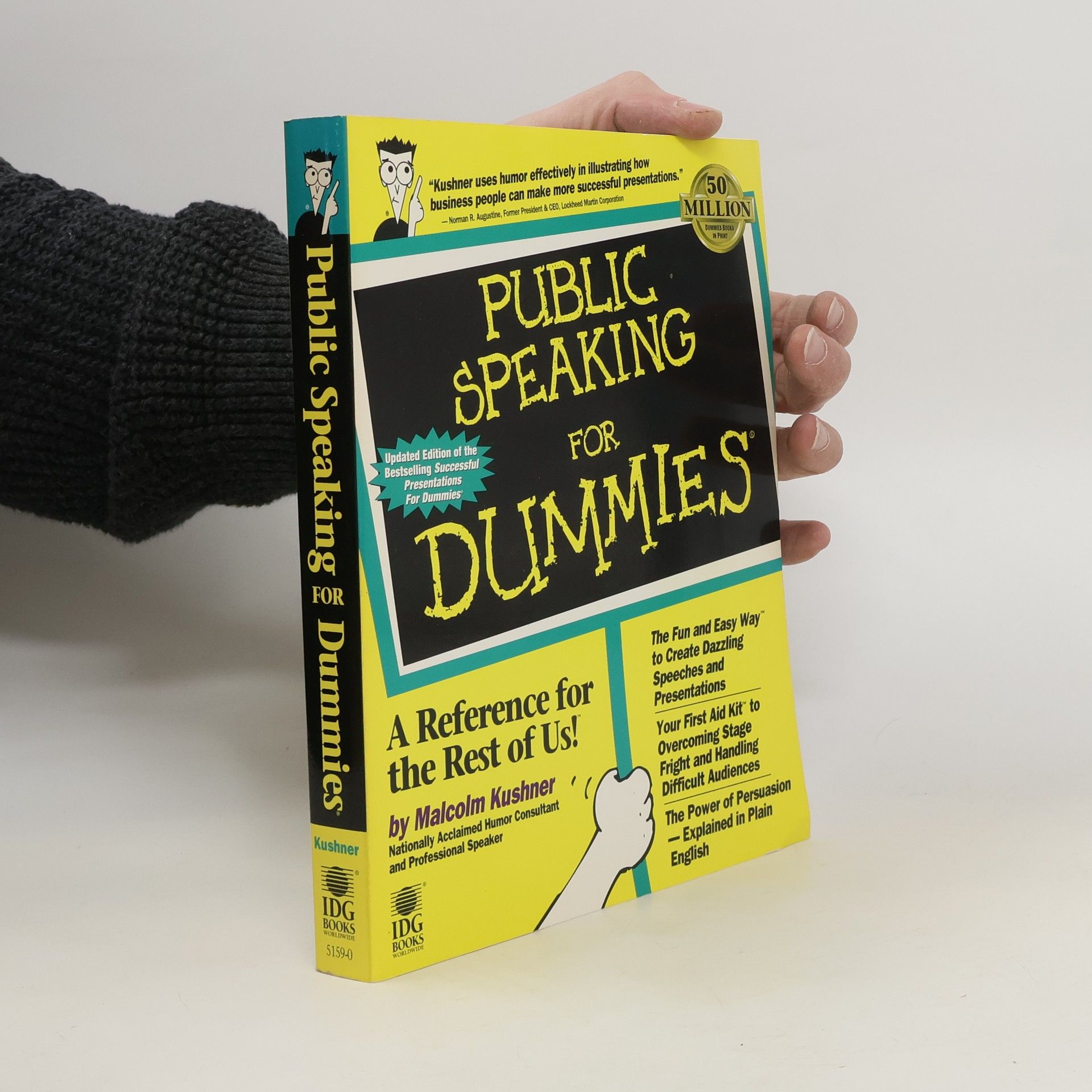 Malcolm Kushner Public Speaking For Dummies?