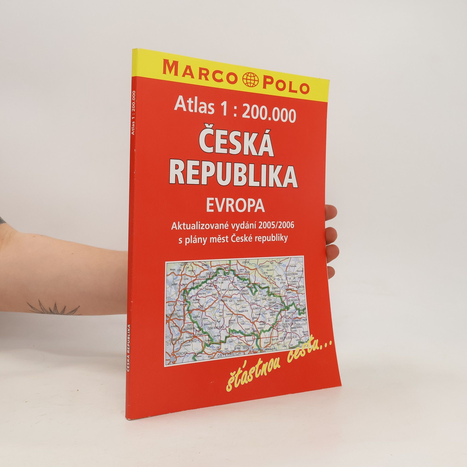 kolektiv Česká republika atlas 1:200000