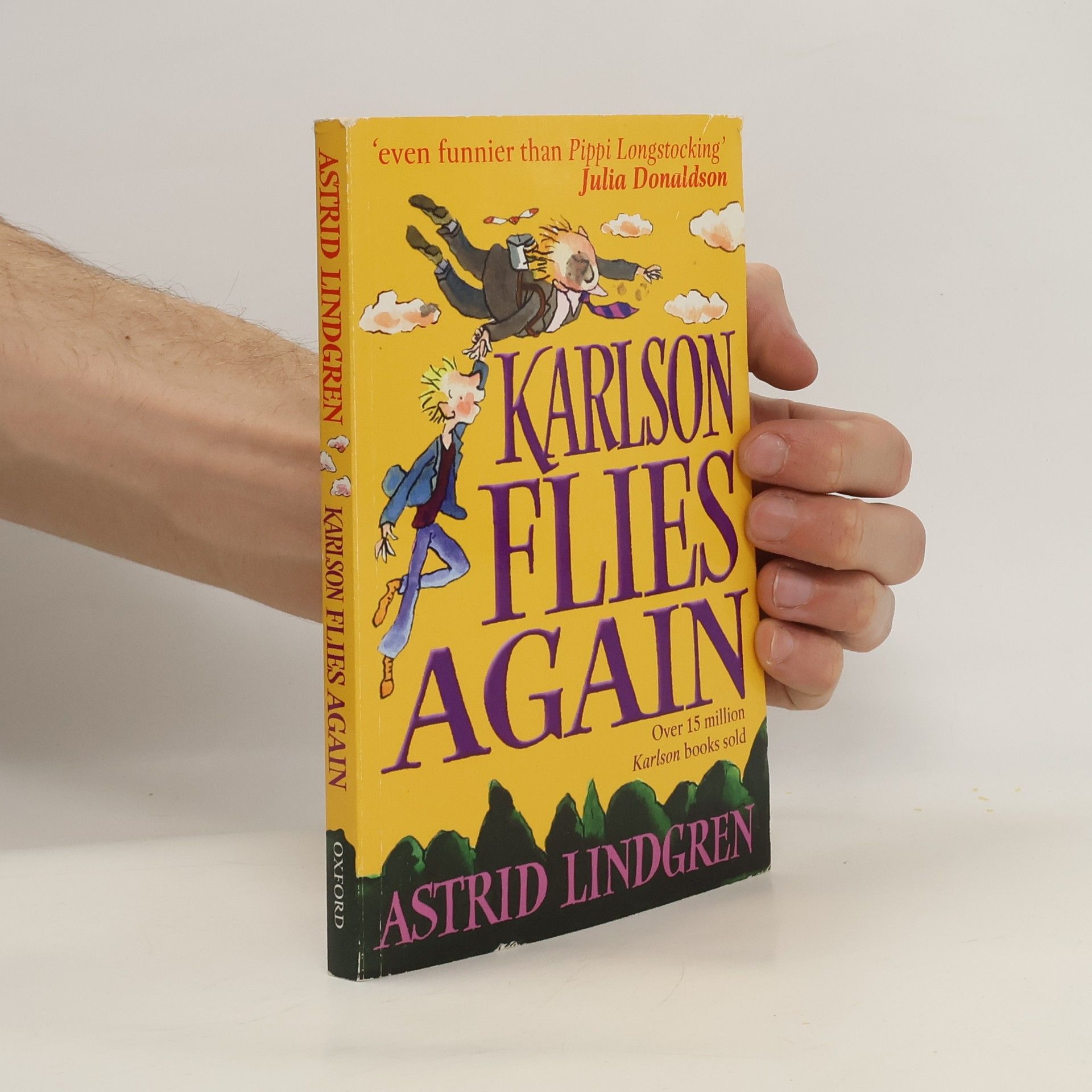 Astrid Lindgren Karlson Flies Again. Karlsson fliegt wieder, englische Ausgabe