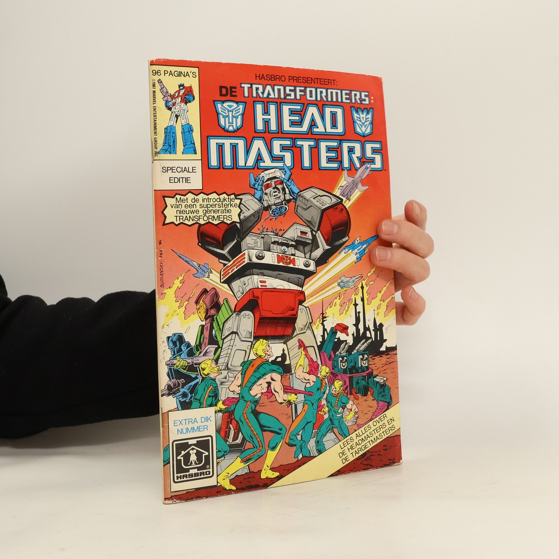 Collective De Transformers Head Masters 96 Pagina's Speciale Editie