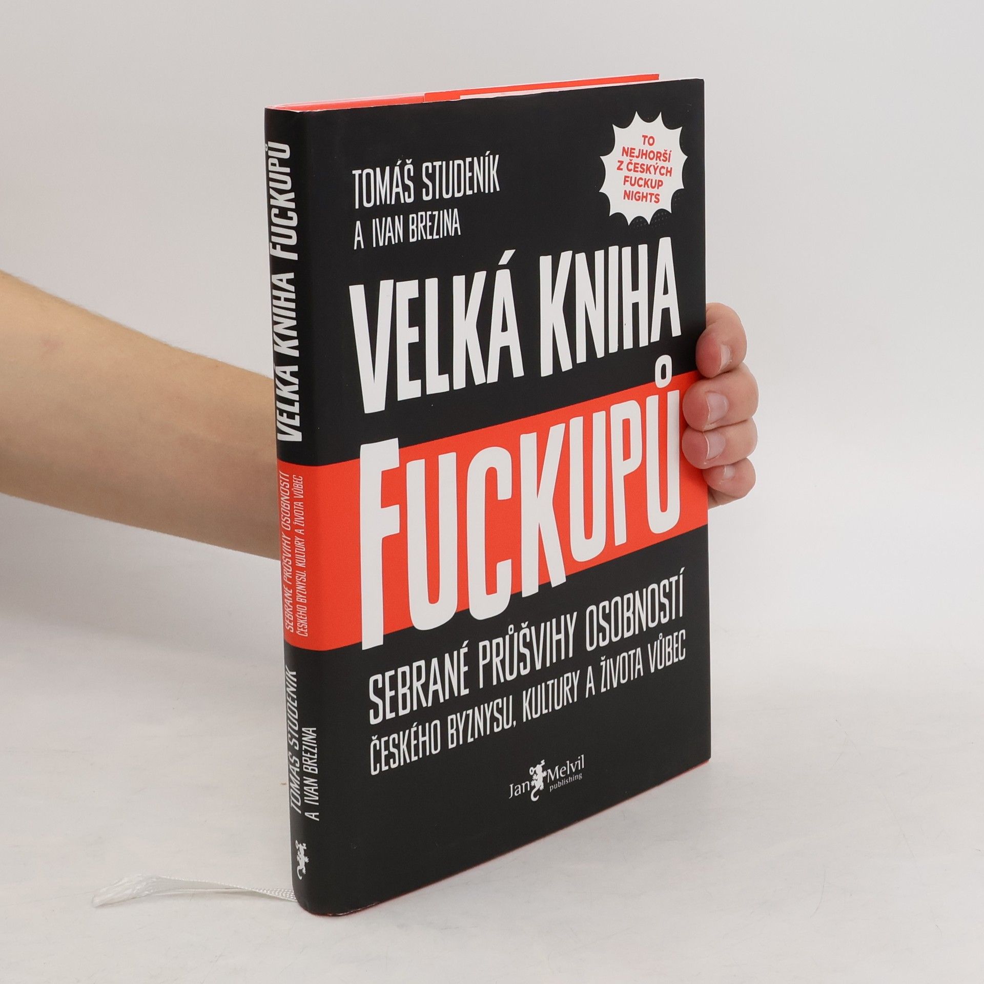 Tomáš Studeník Velká kniha fuckupů