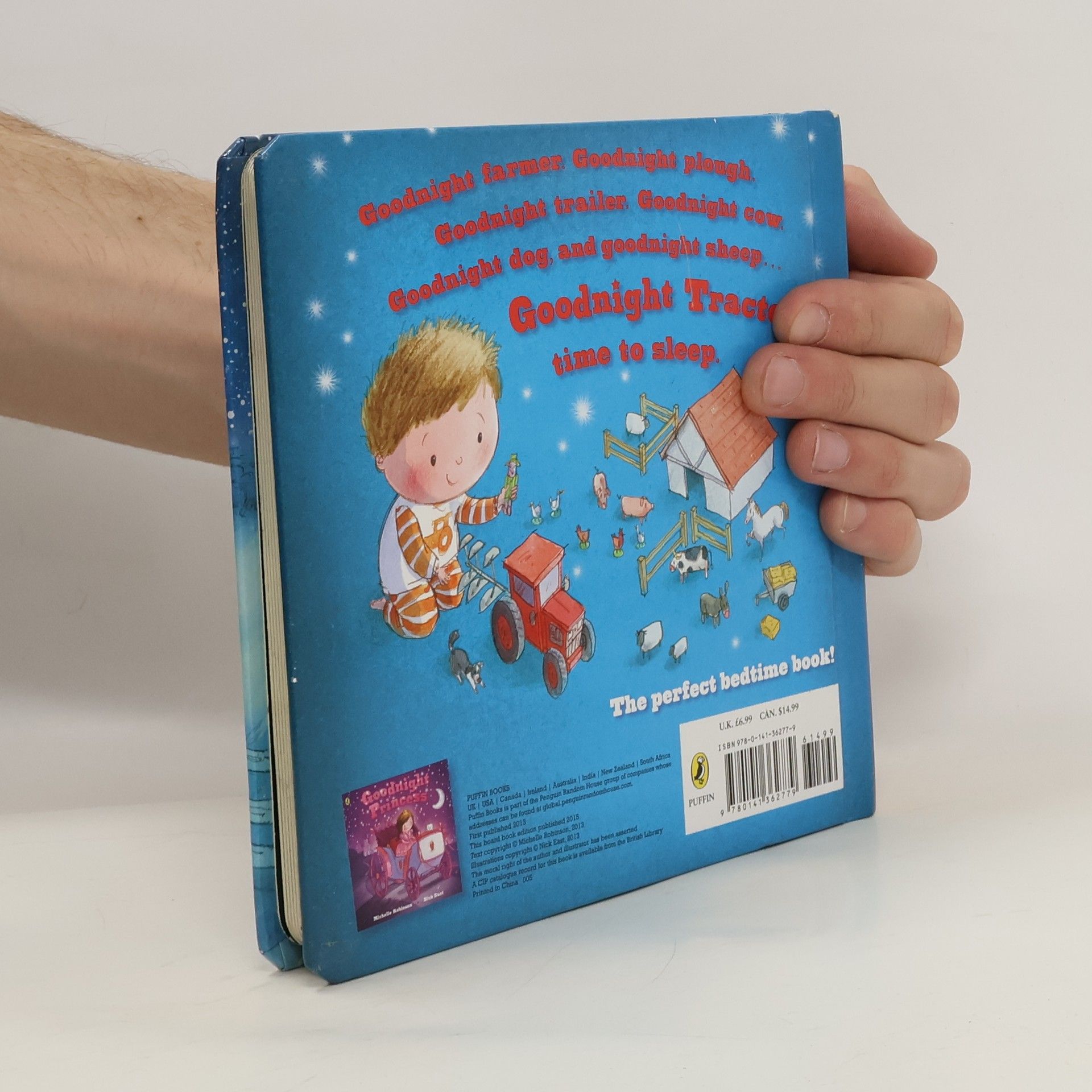 Michelle Robinson Goodnight Tractor (Board Book)
