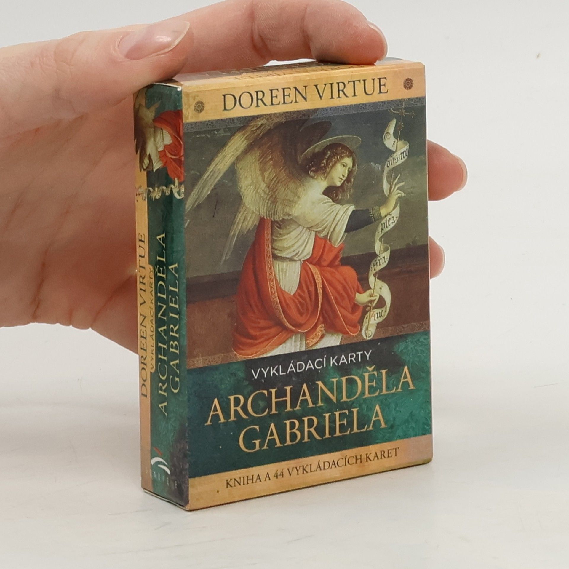 Doreen Virtue Vykládací karty archanděla Gabriela