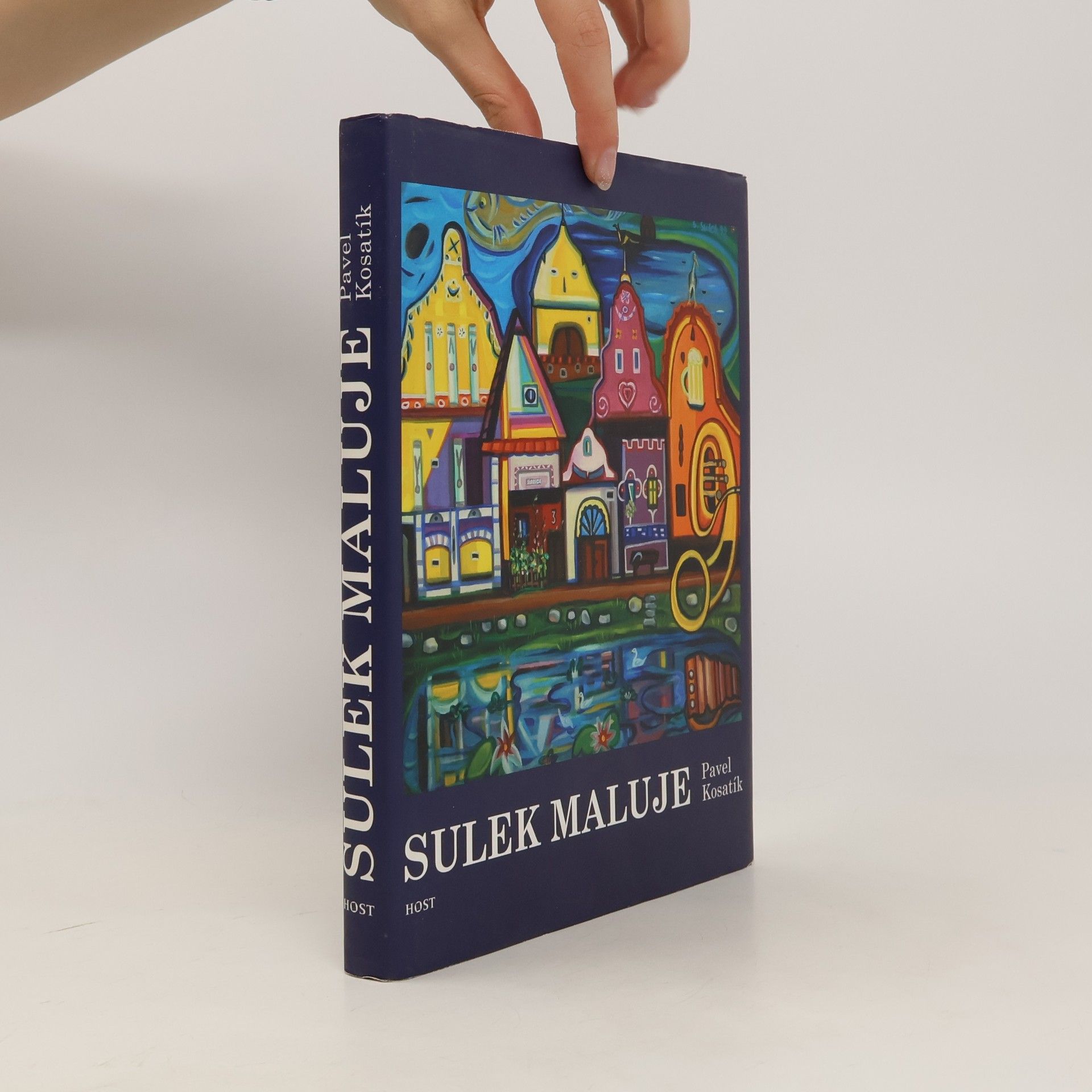 Pavel Kosatík Sulek maluje