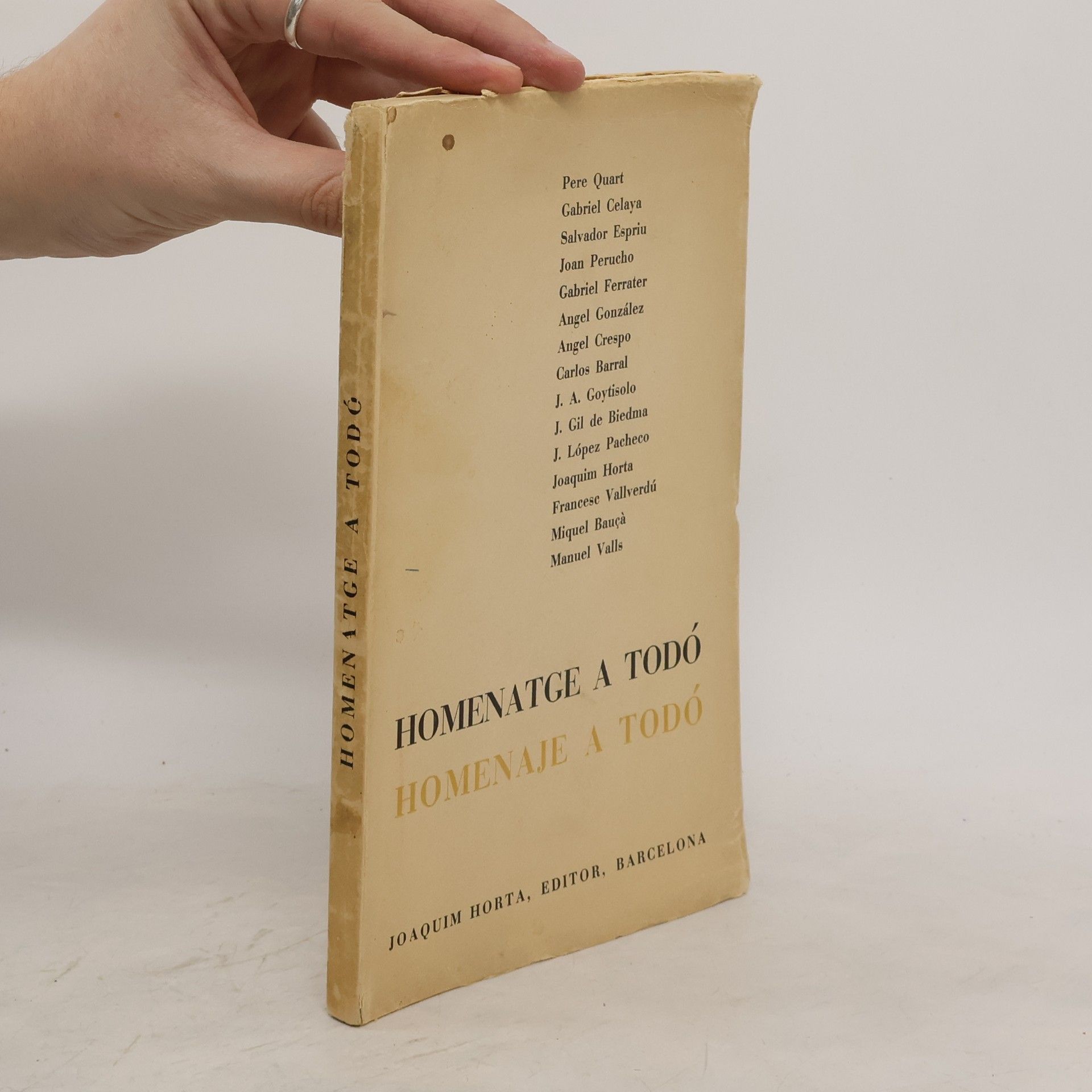 Collectif d'auteurs Homenatge a Todó