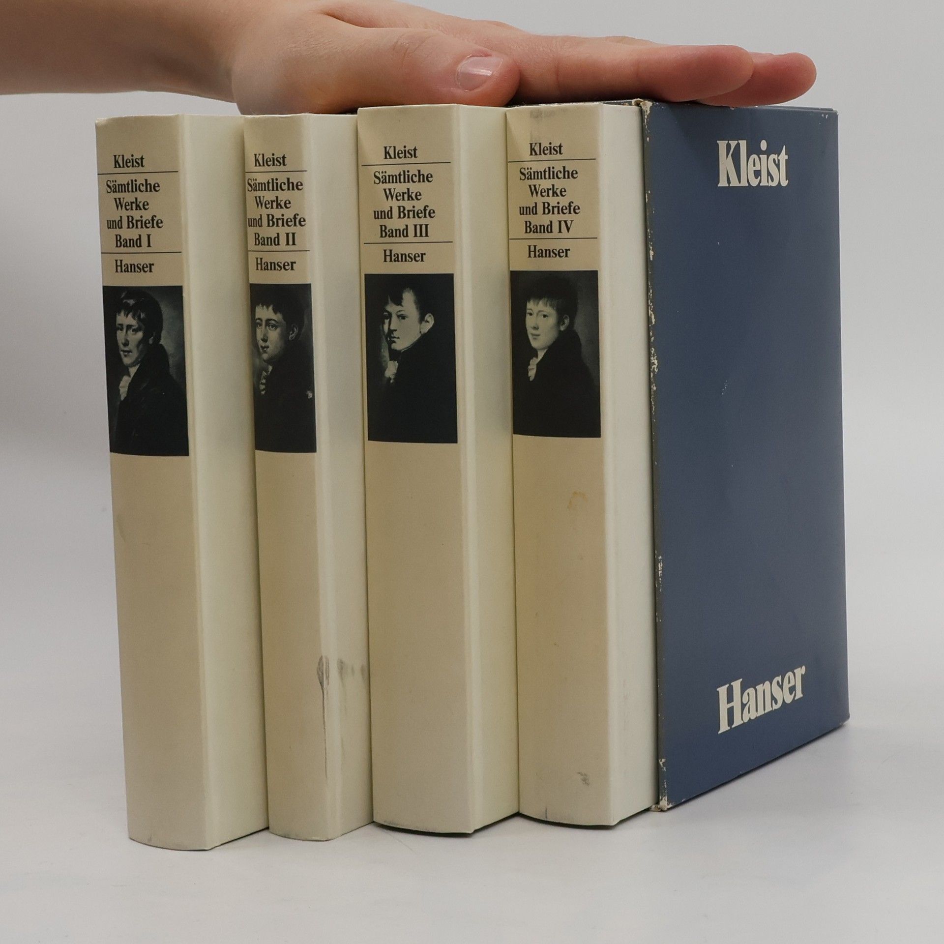Heinrich von Kleist Sämtliche Werke und Briefe I.-IV.