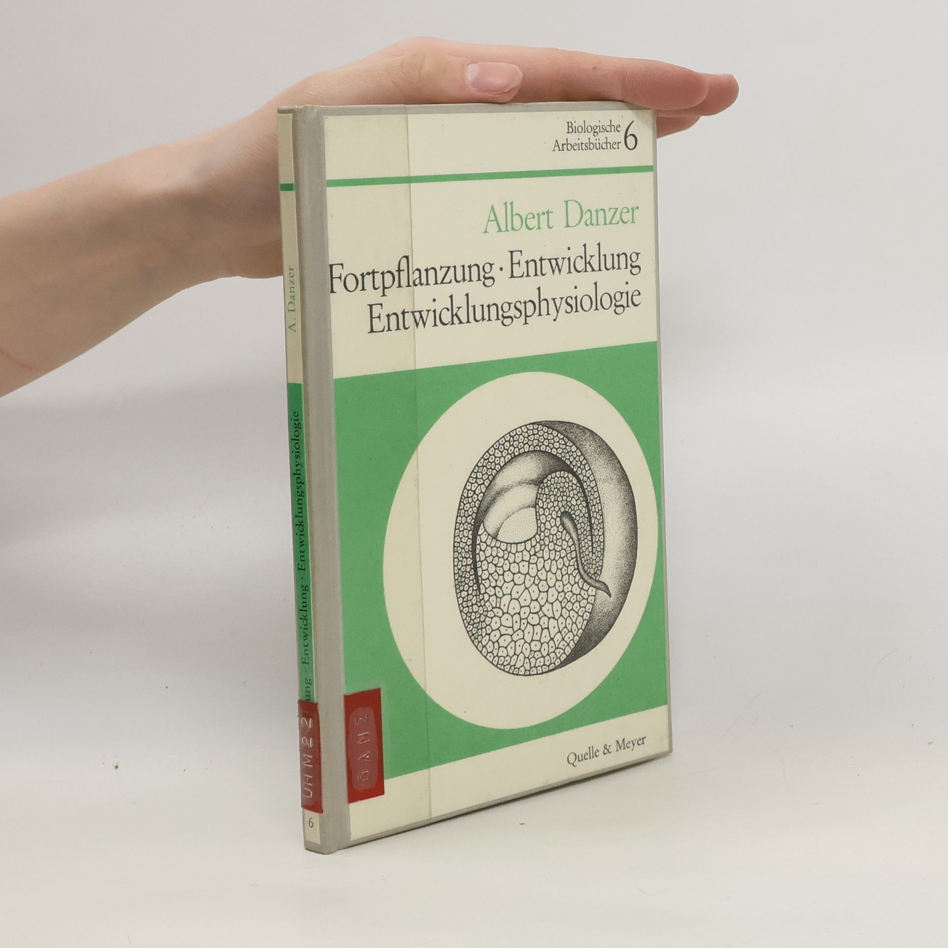 Albert Danzer Fortpflanzung, Entwicklung, Entwicklungsphysiologie