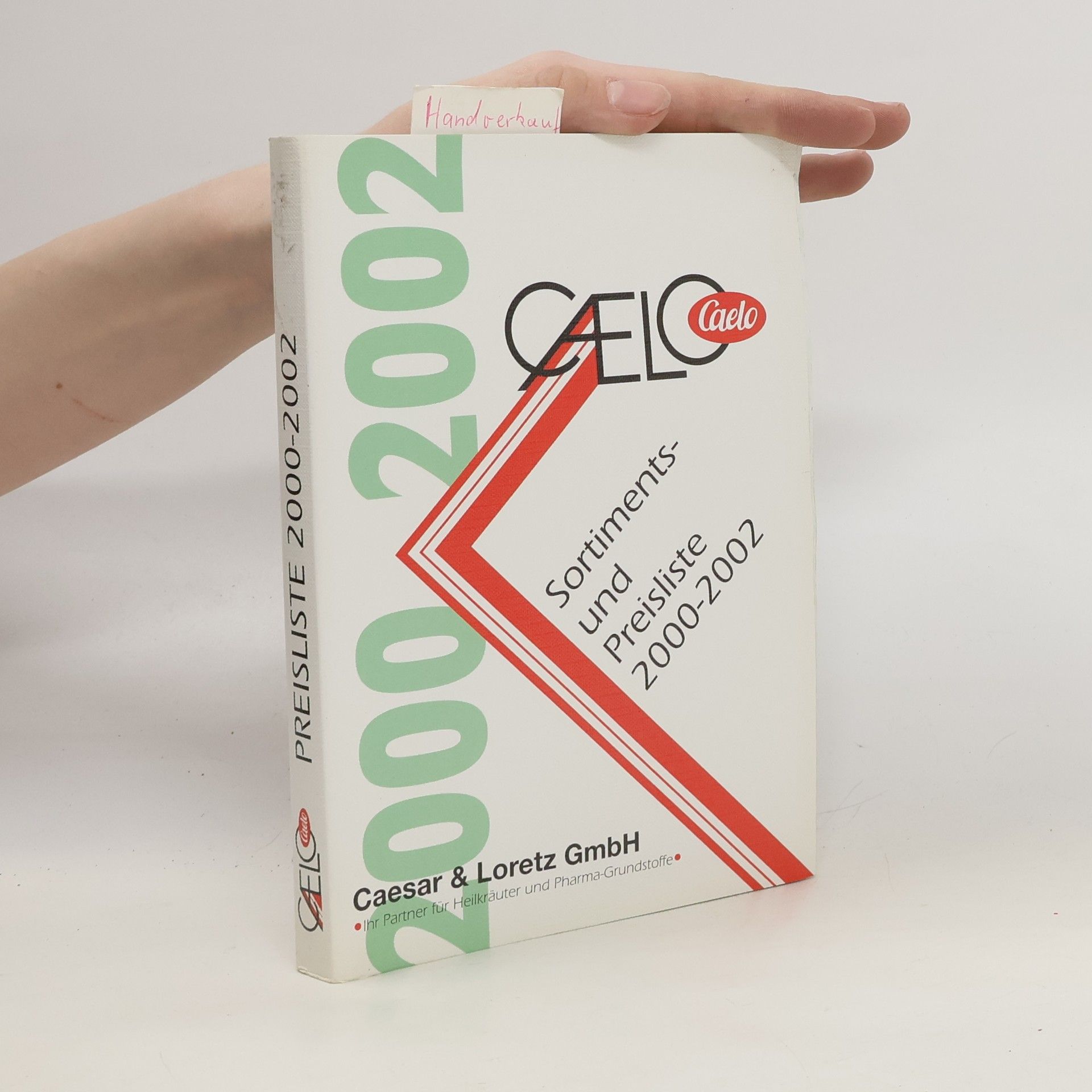 Autorenkollektiv Sortiments- und Preisliste 2000-2002