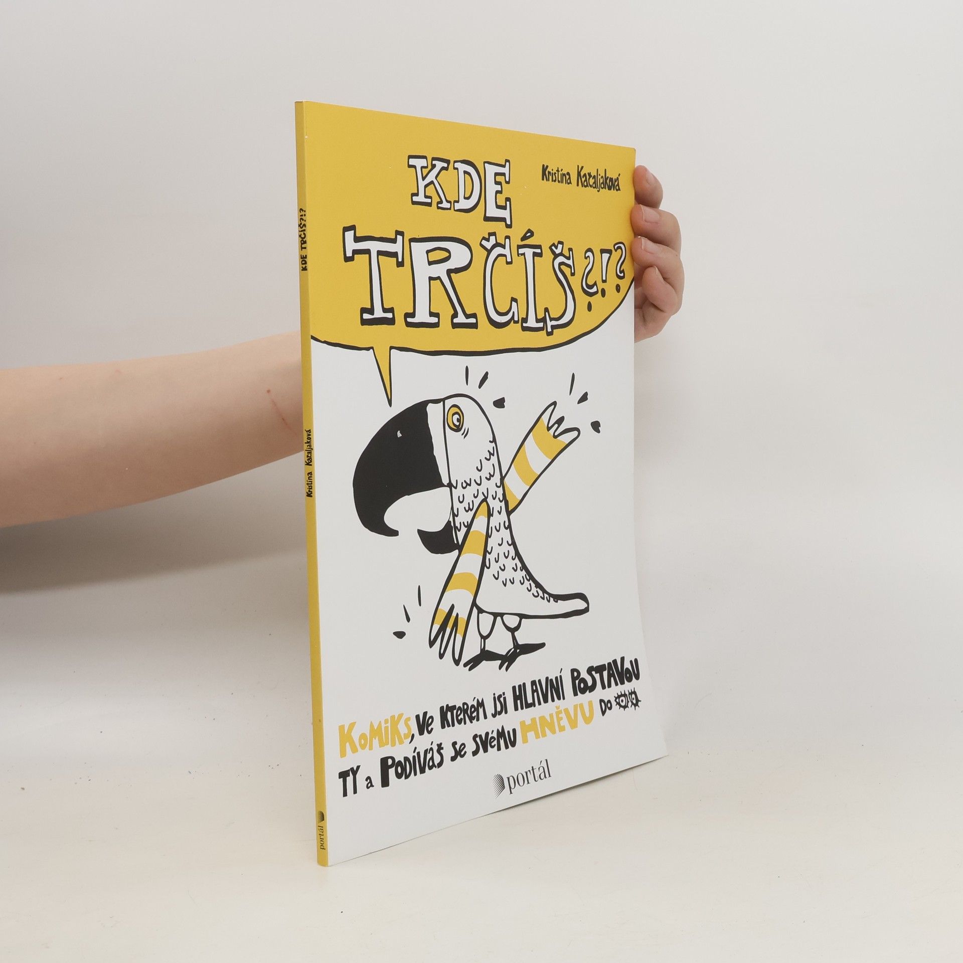Kristína Kačaljaková Kde trčíš?!? - Komiks, ve kterém jsi hlavní potavou ty a podíváš se svému hněvu do očí