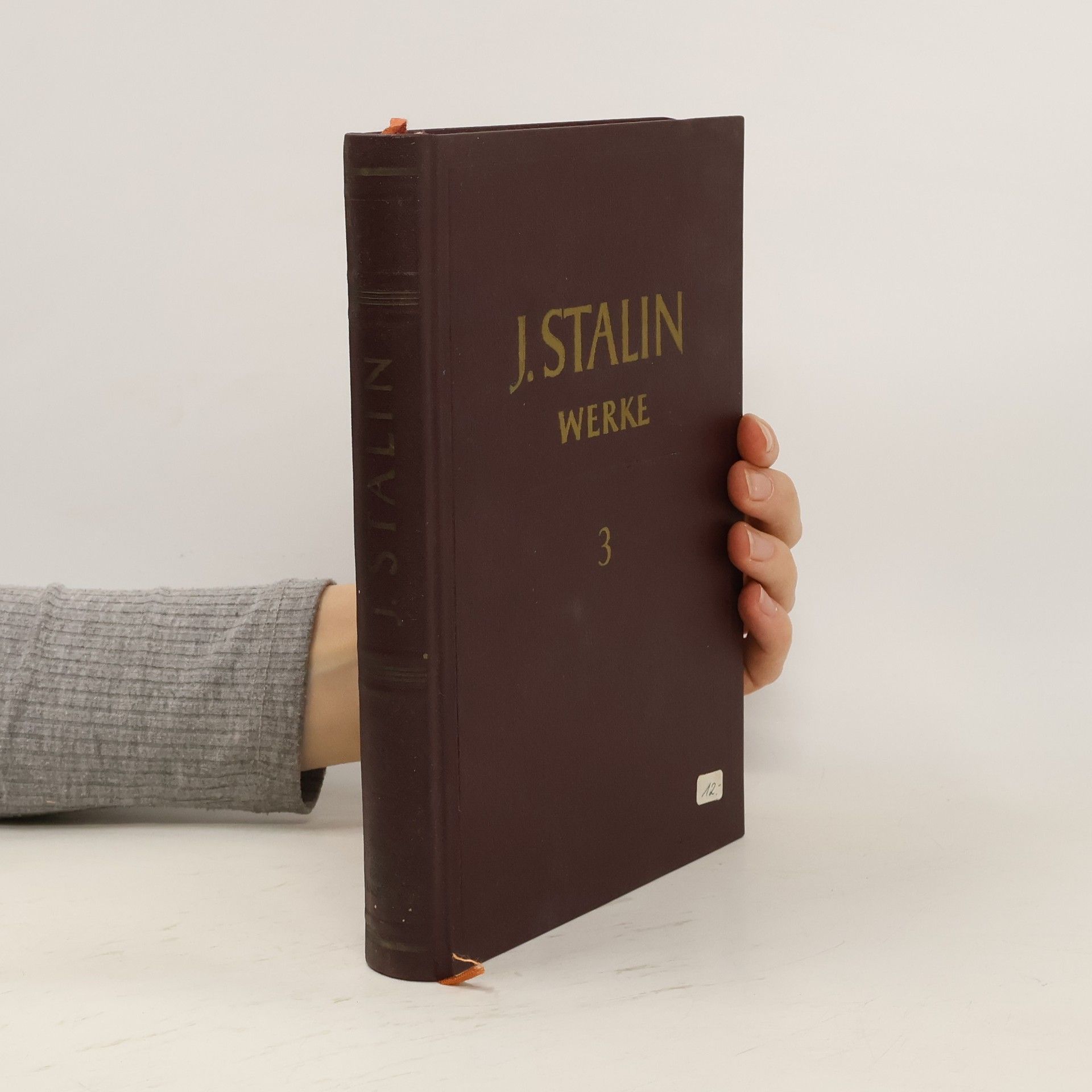 Josif Vissarionovič Stalin J. Stalin Werke 3