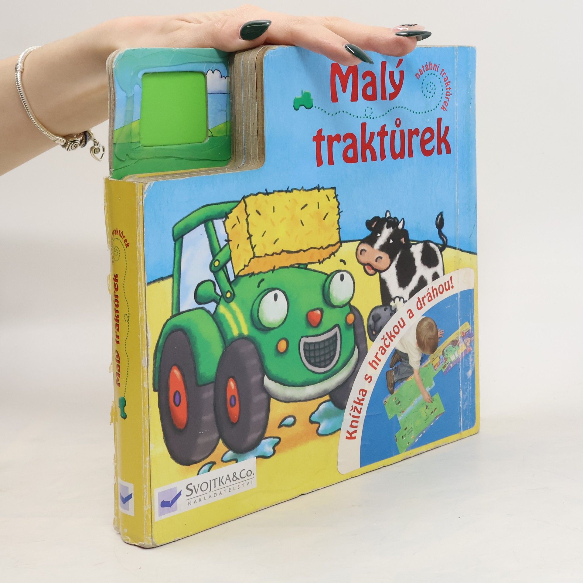 Kait Eaton Malý traktůrek : natáhni traktůrek : knížka s hračkou a dráhou!