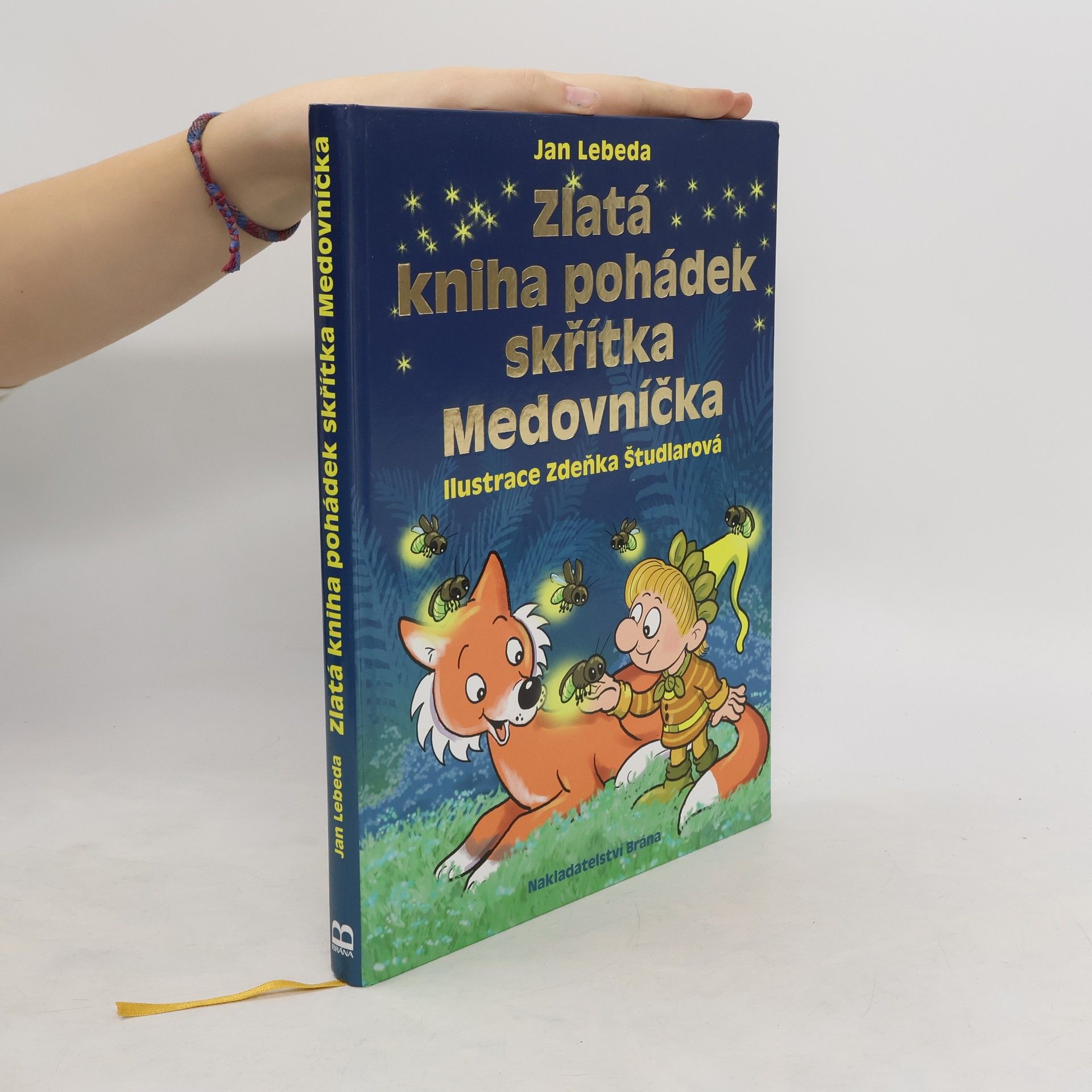Jan Lebeda Zlatá kniha pohádek skřítka Medovníčka