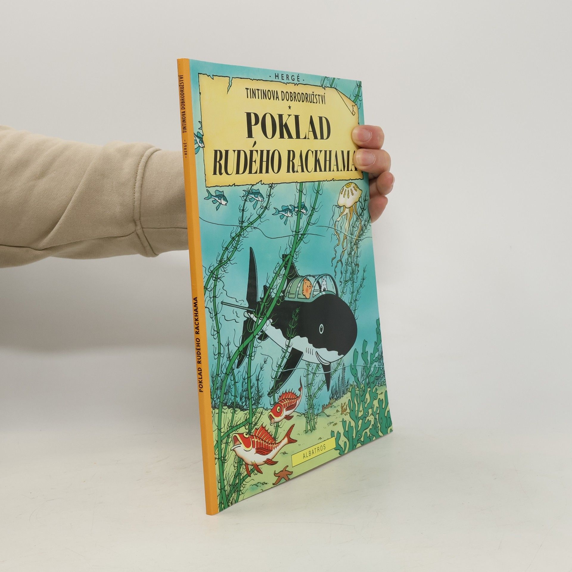 Hergé Poklad Rudého Rackhama
