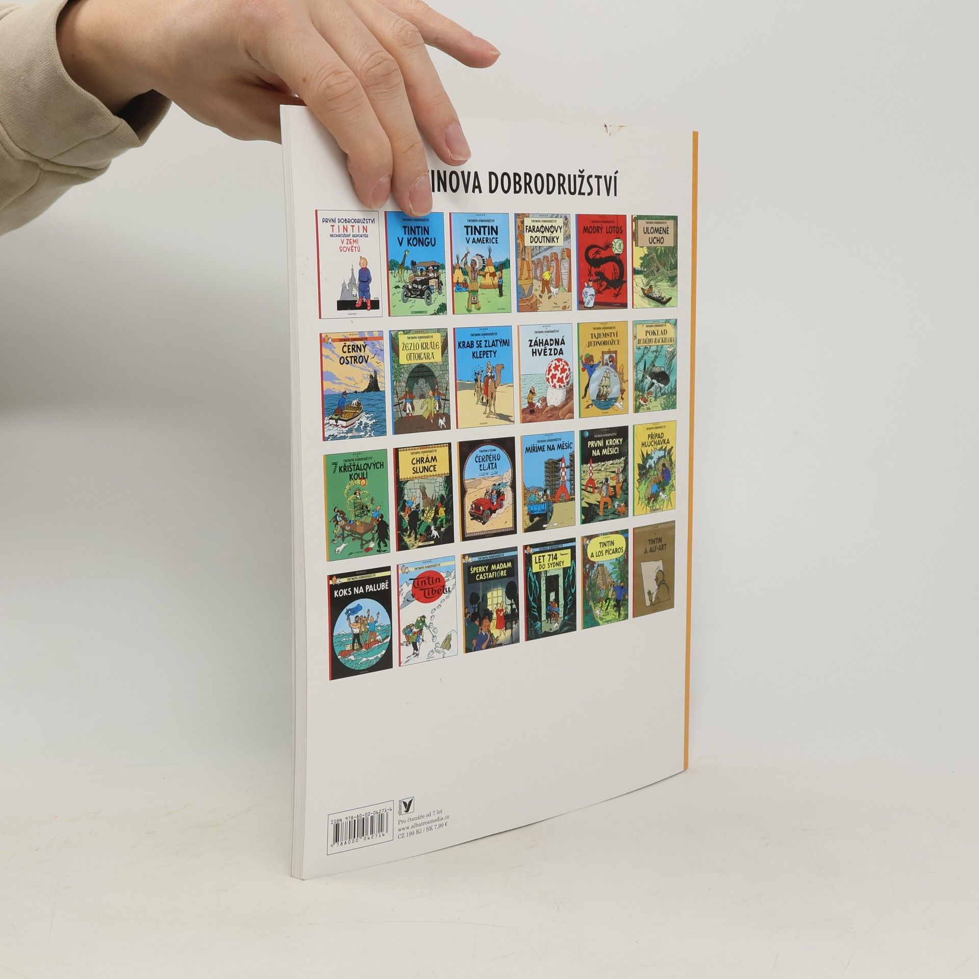 Hergé Poklad Rudého Rackhama