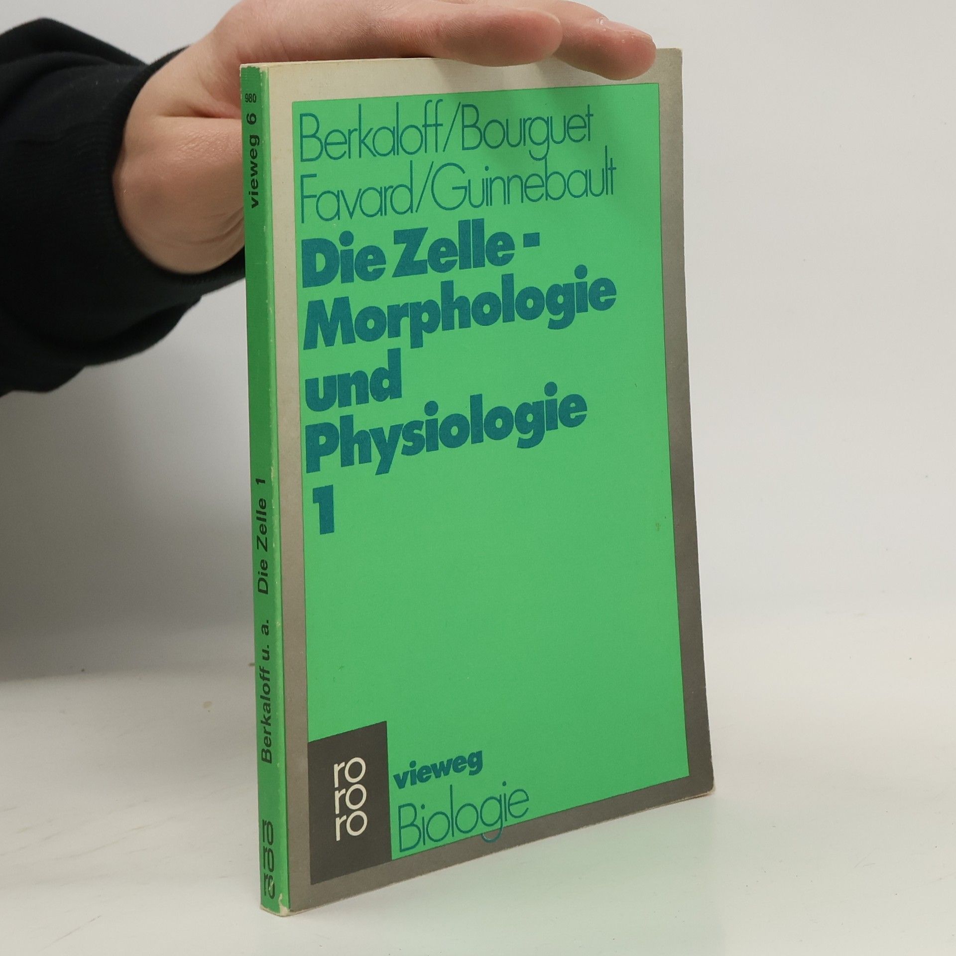 Auteurscollectief Die Zelle - Morphologie und Physiologie 1