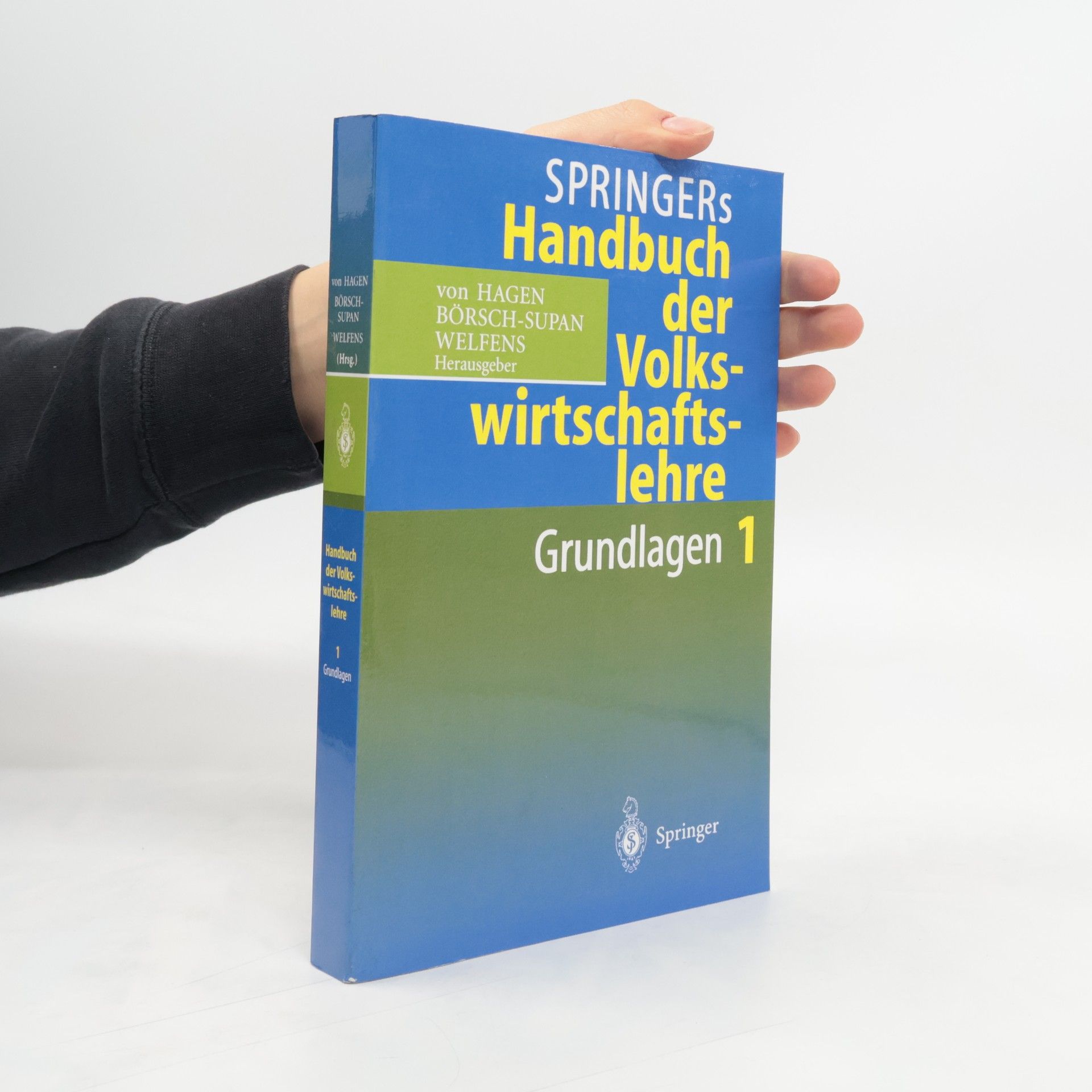 Autorenkollektiv Springers Handbuch der Volkswirtschaftslehre