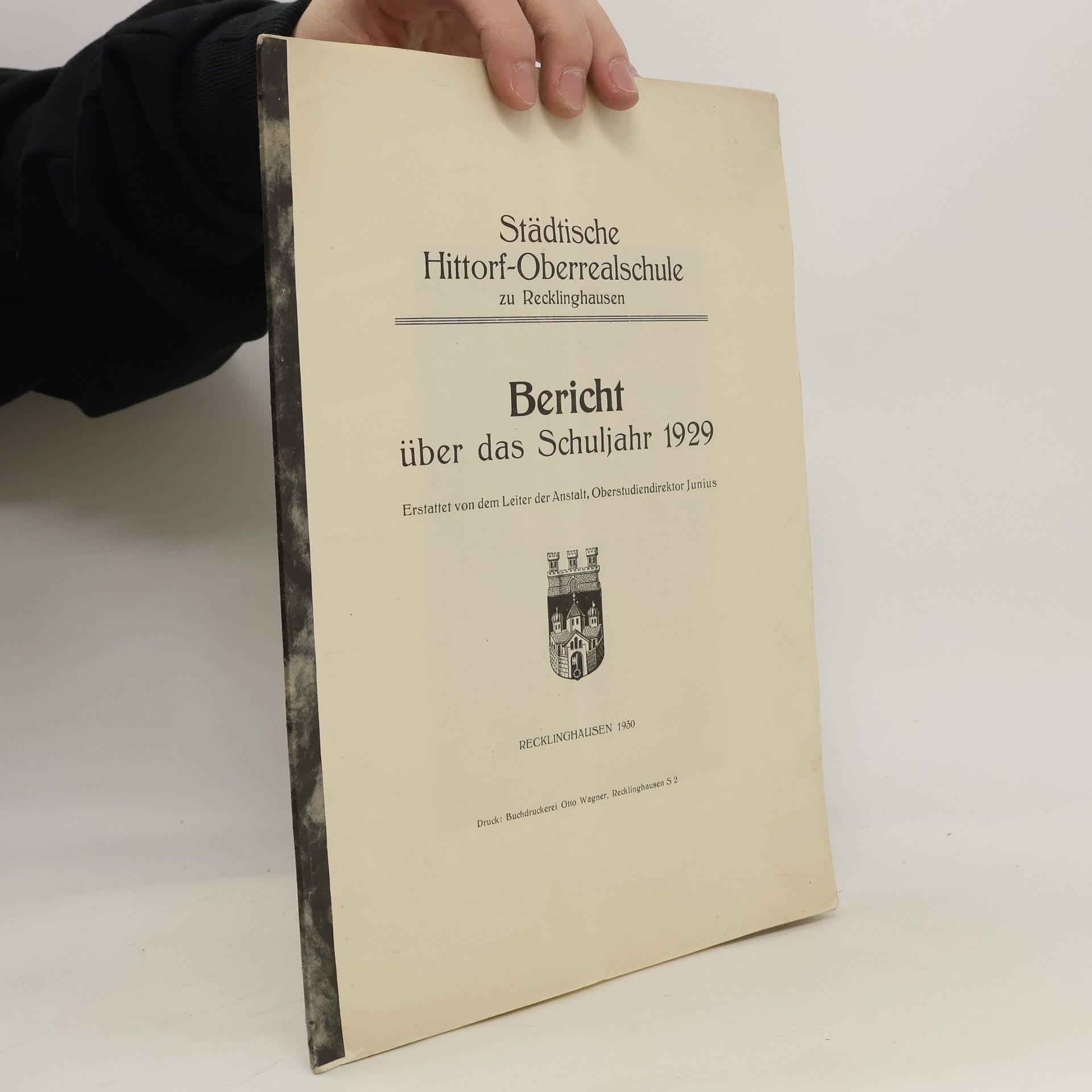 kolektiv Bericht über das Schuljahr 1929