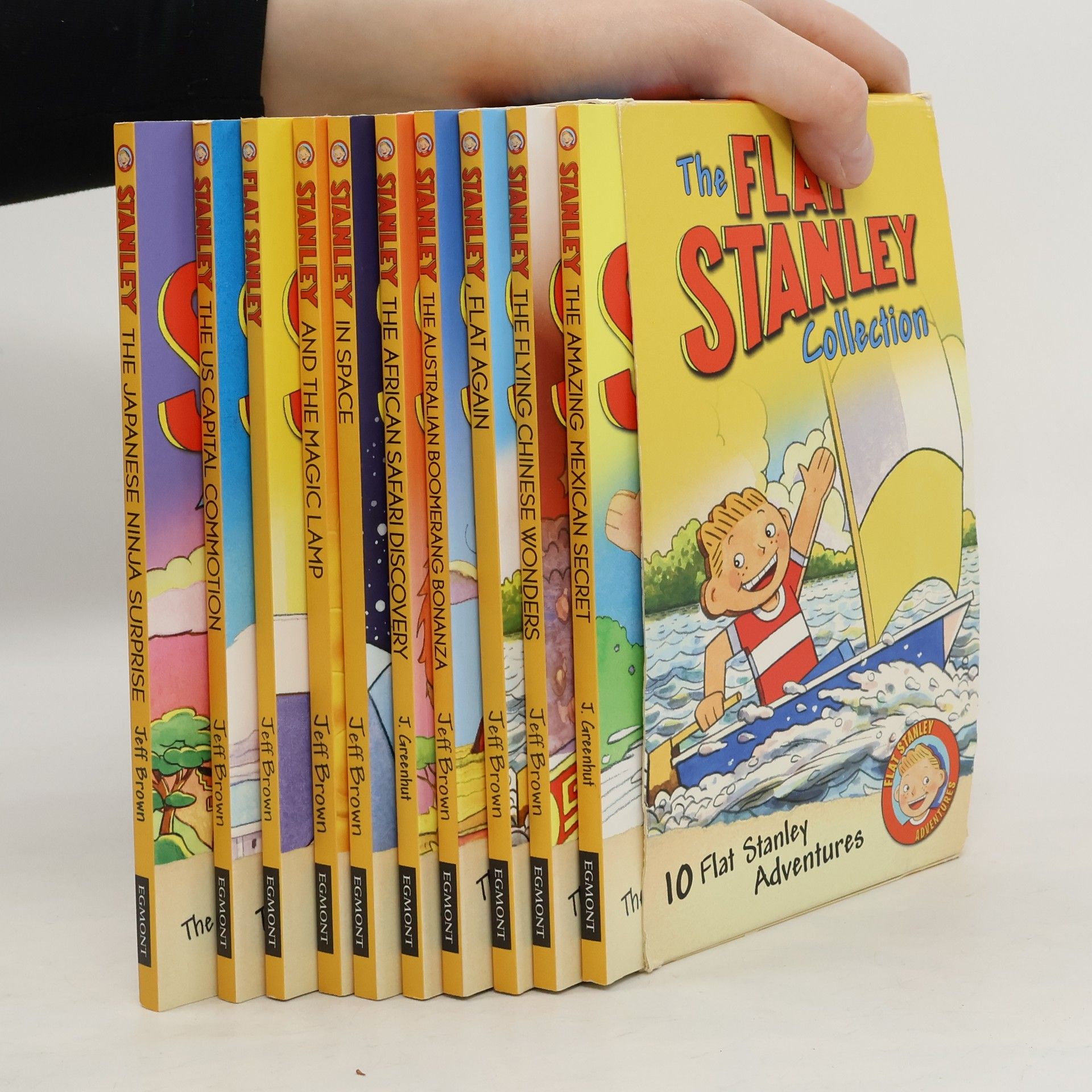 Jeff Brown 10 Flat Stanley Adventures