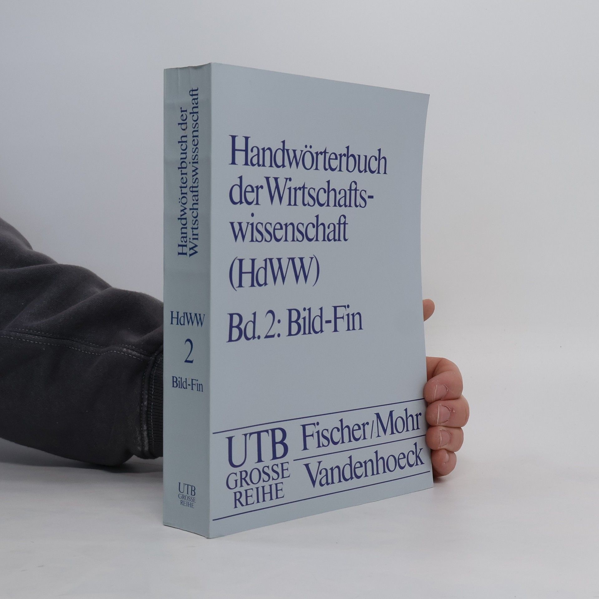 Kolektiv autorů Handwörterbuch der Wirtschaftswissenschaft 2: Bild-Fin
