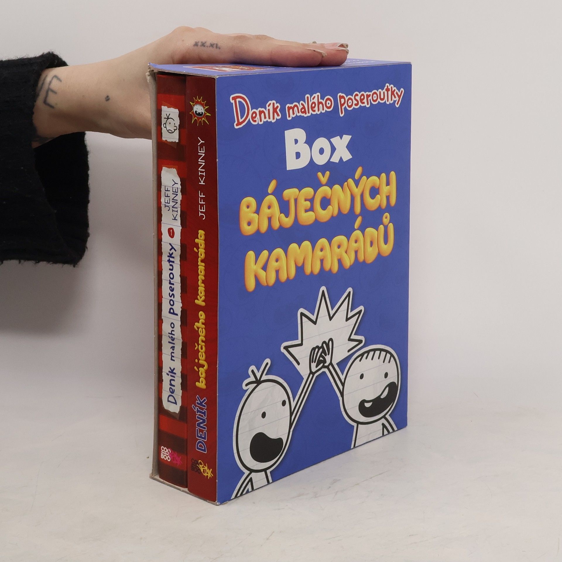 Jeff Kinney Deník malého poseroutky. Box báječných kamarádů