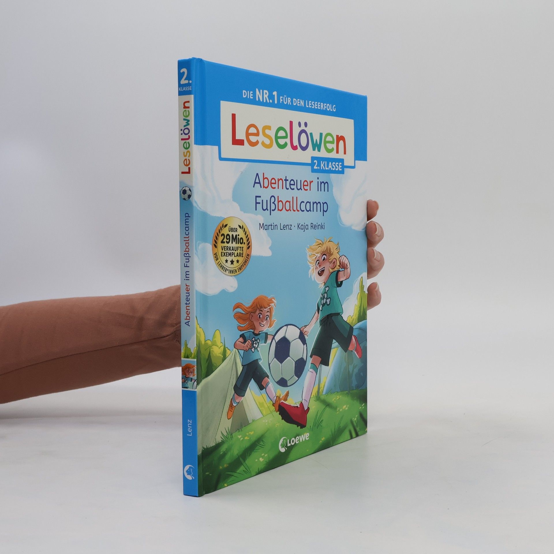 Martin Lenz Leselöwen 2. Klasse - Abenteuer im Fußballcamp