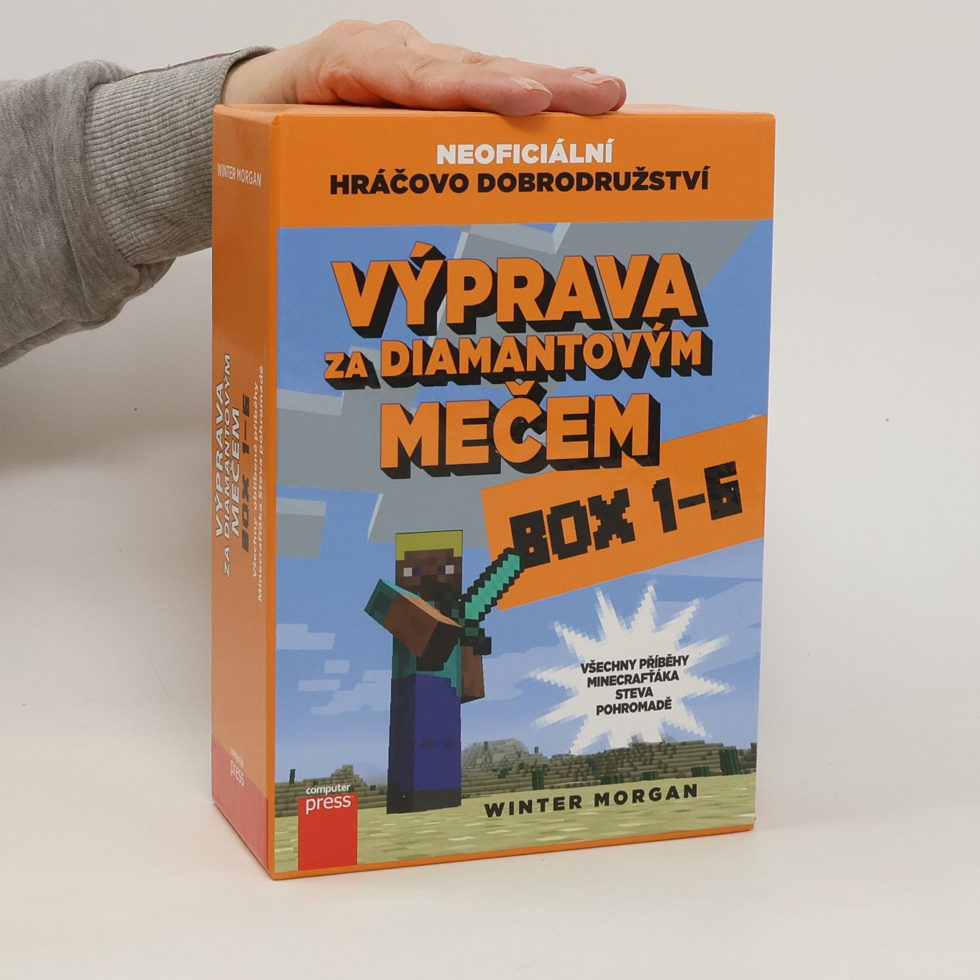 Winter Morgan Neoficiální hráčovo dobrodružství. Výprava za diamantovým mečem 1-6 (6 svazků, komplet v boxu)