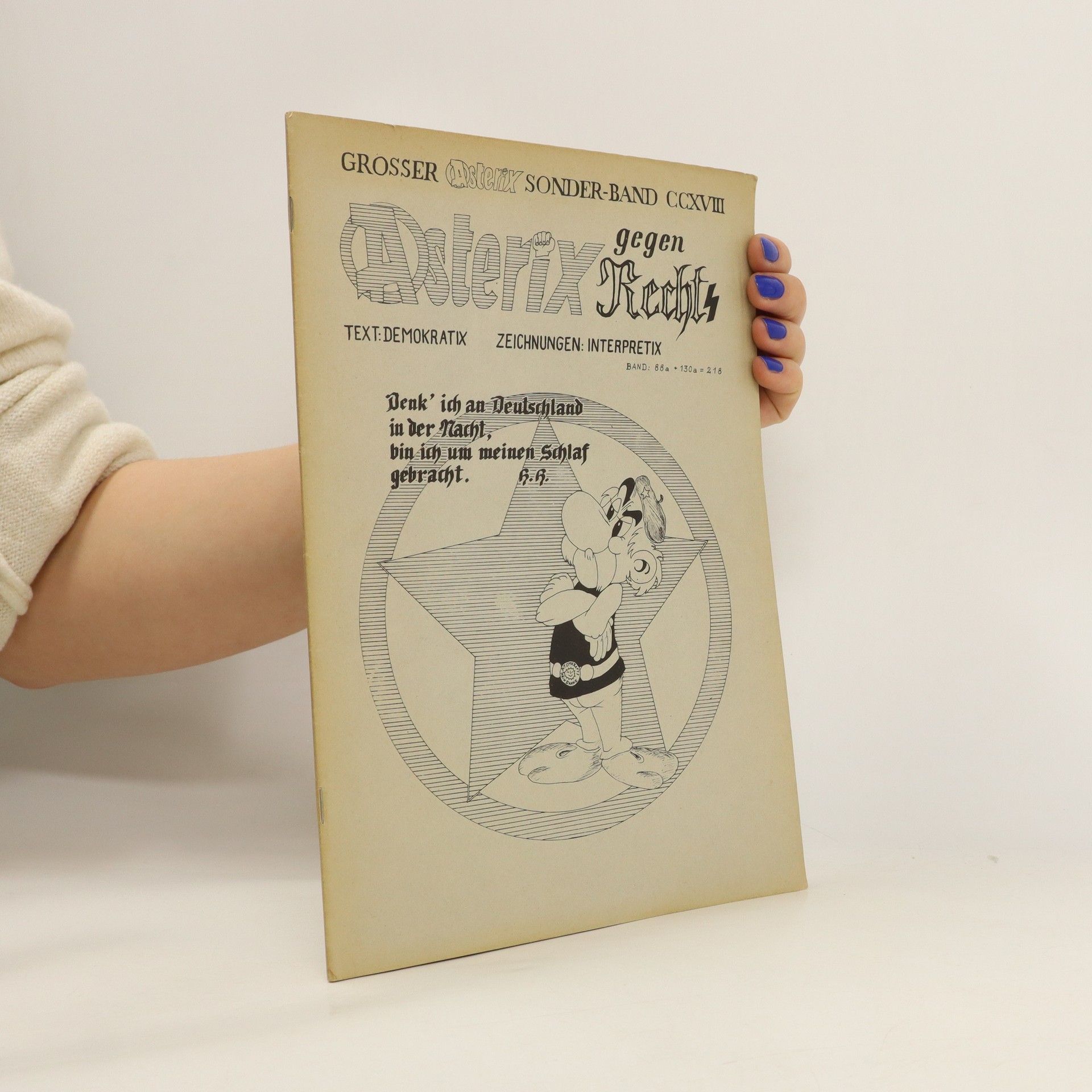 Auteurscollectief Grosser Asterix sonder-band 218. Asterix gegen Rechts