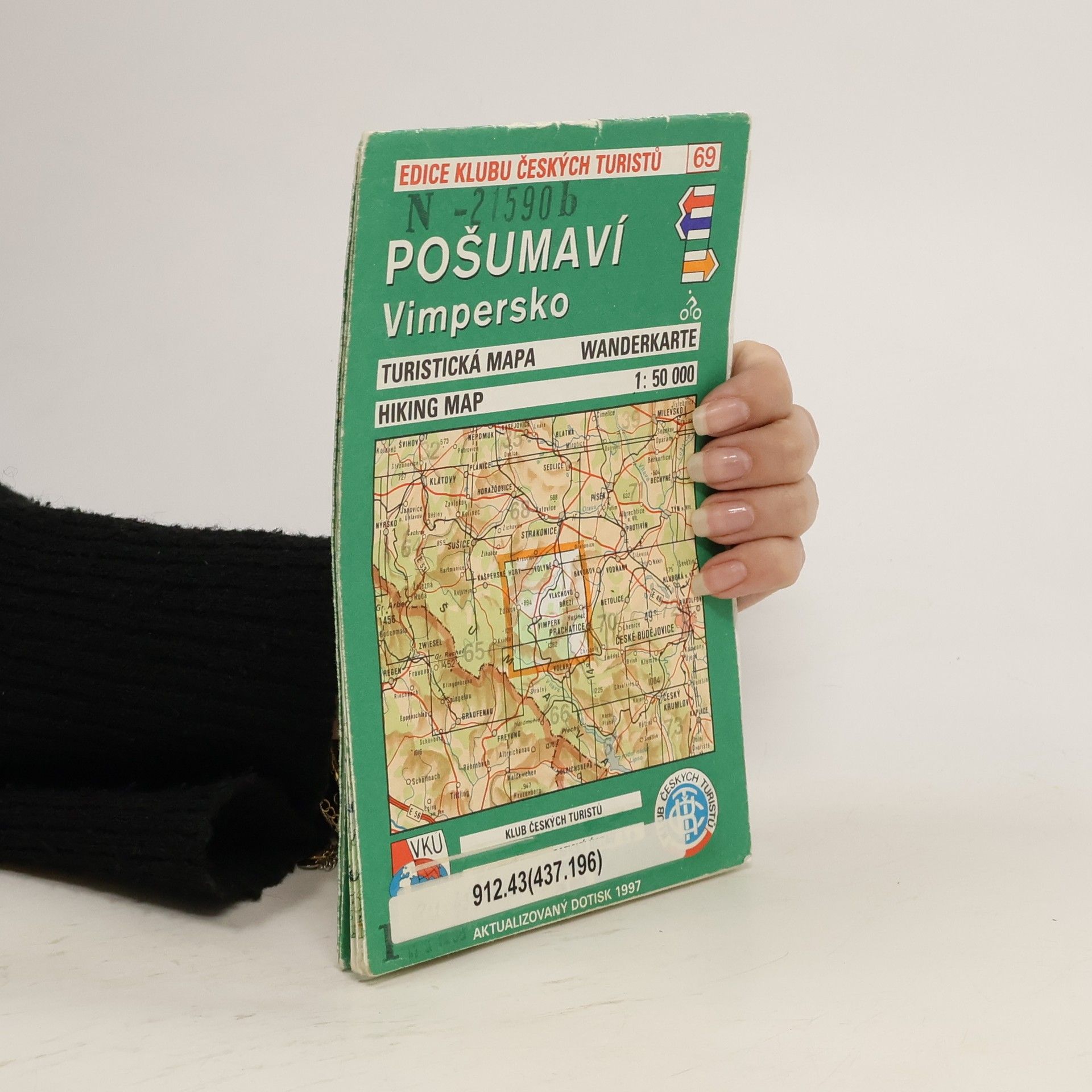 kolektiv Pošumaví - Vimpersko: turistická mapa : 1:50000