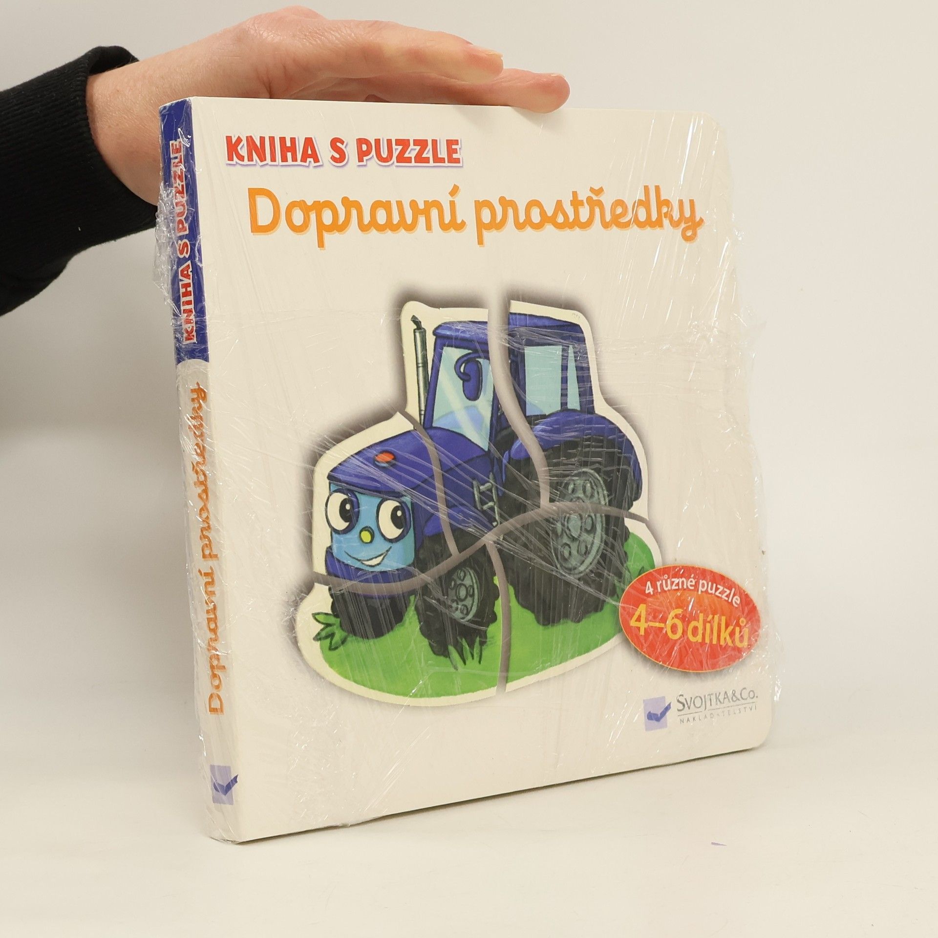 Josef Vyskočil Dopravní prostředky: kniha s puzzle