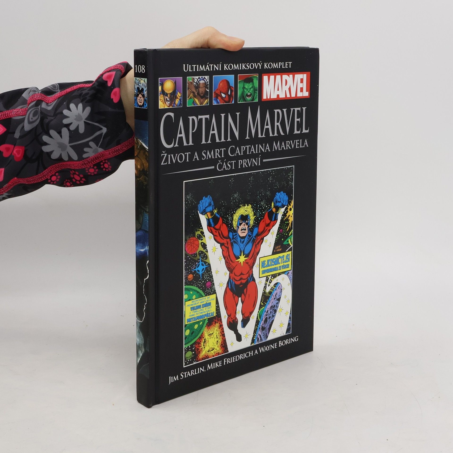 Jim Starlin Ultimátní komixový komplet 108. Captain Marvel. Život a smrt Captaina Marvela. Část první