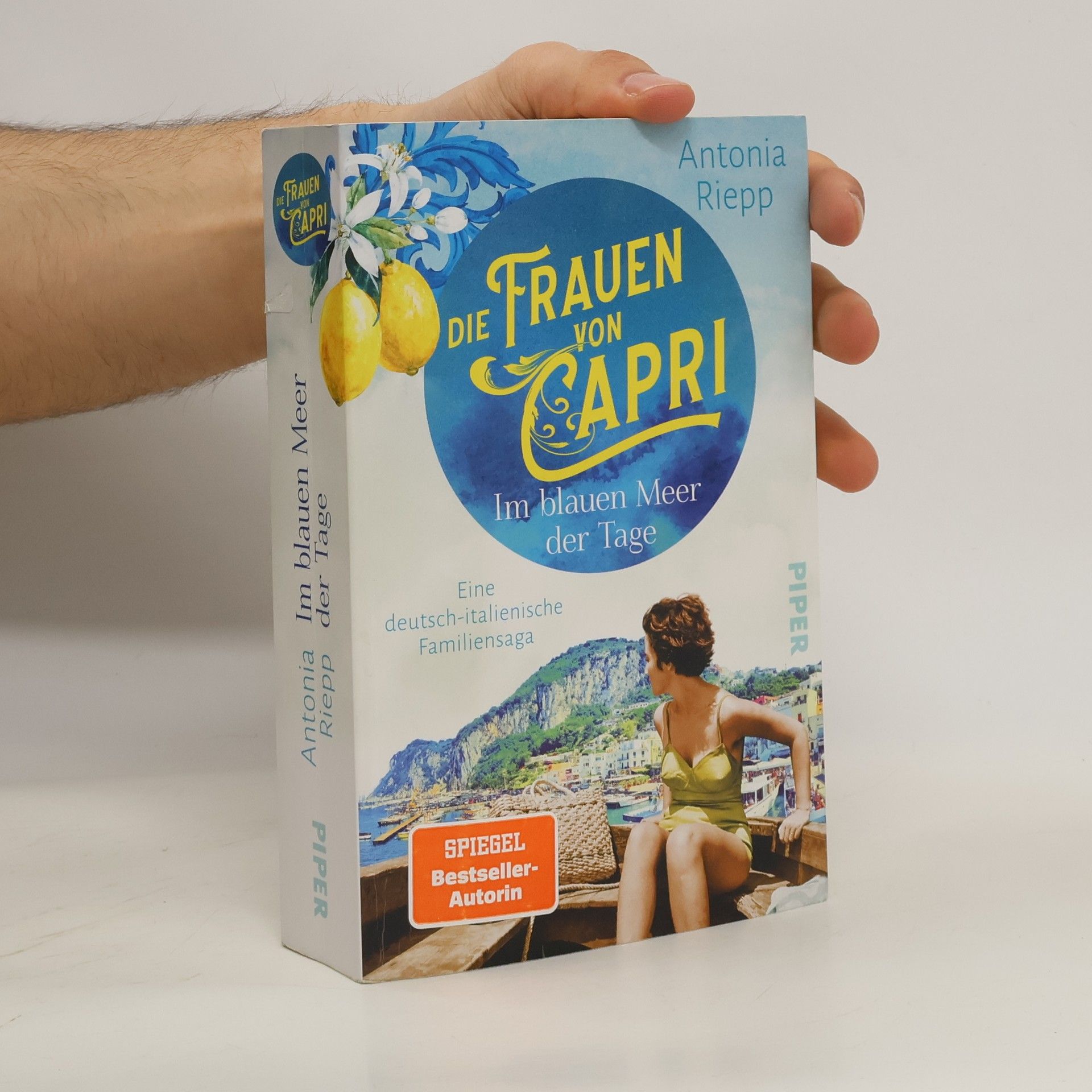 Antonia Riepp Die Frauen von Capri - im blauen Meer der Tage