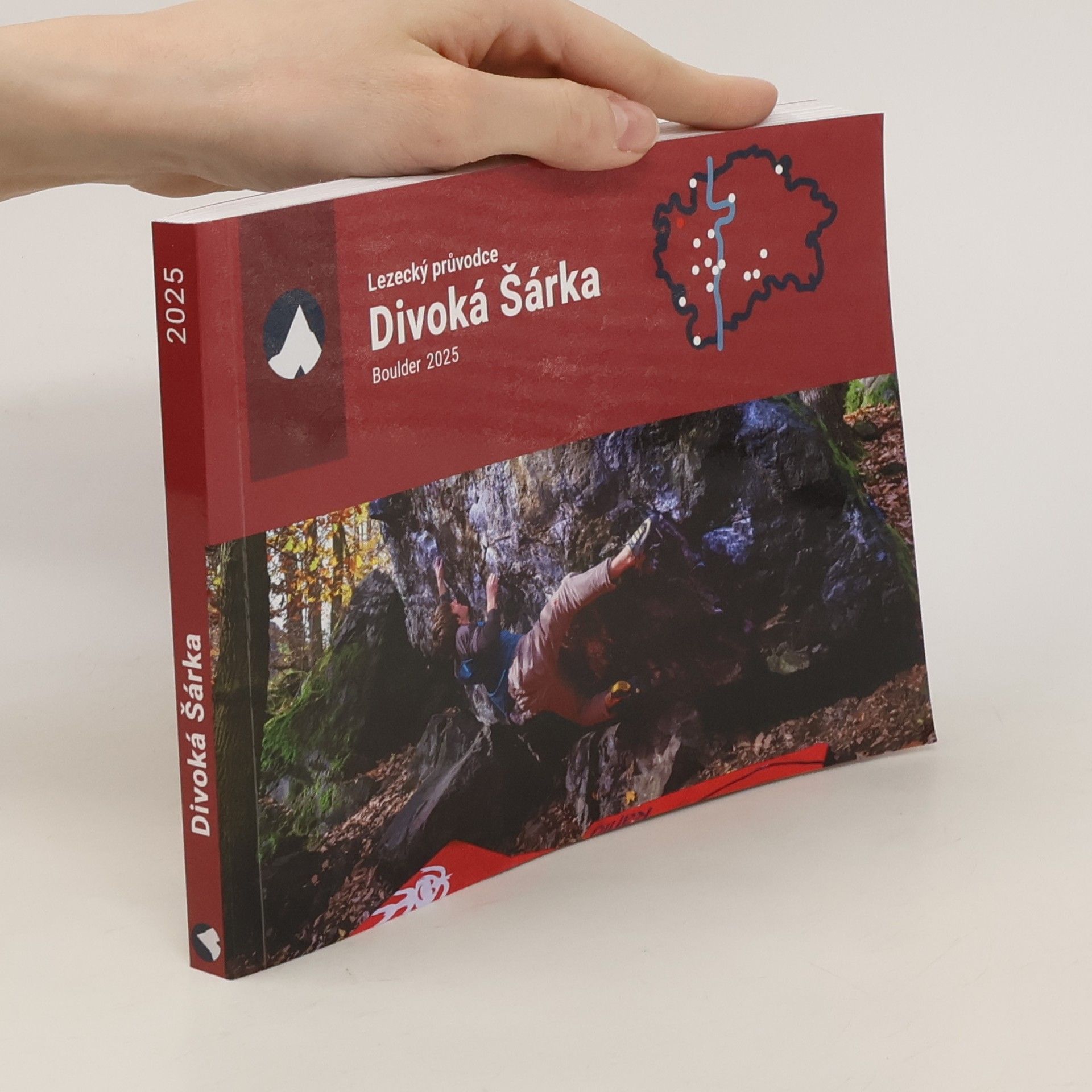 Kolektiv autorů Divoká Šárka. Lezecký průvodce. Boulder 2025