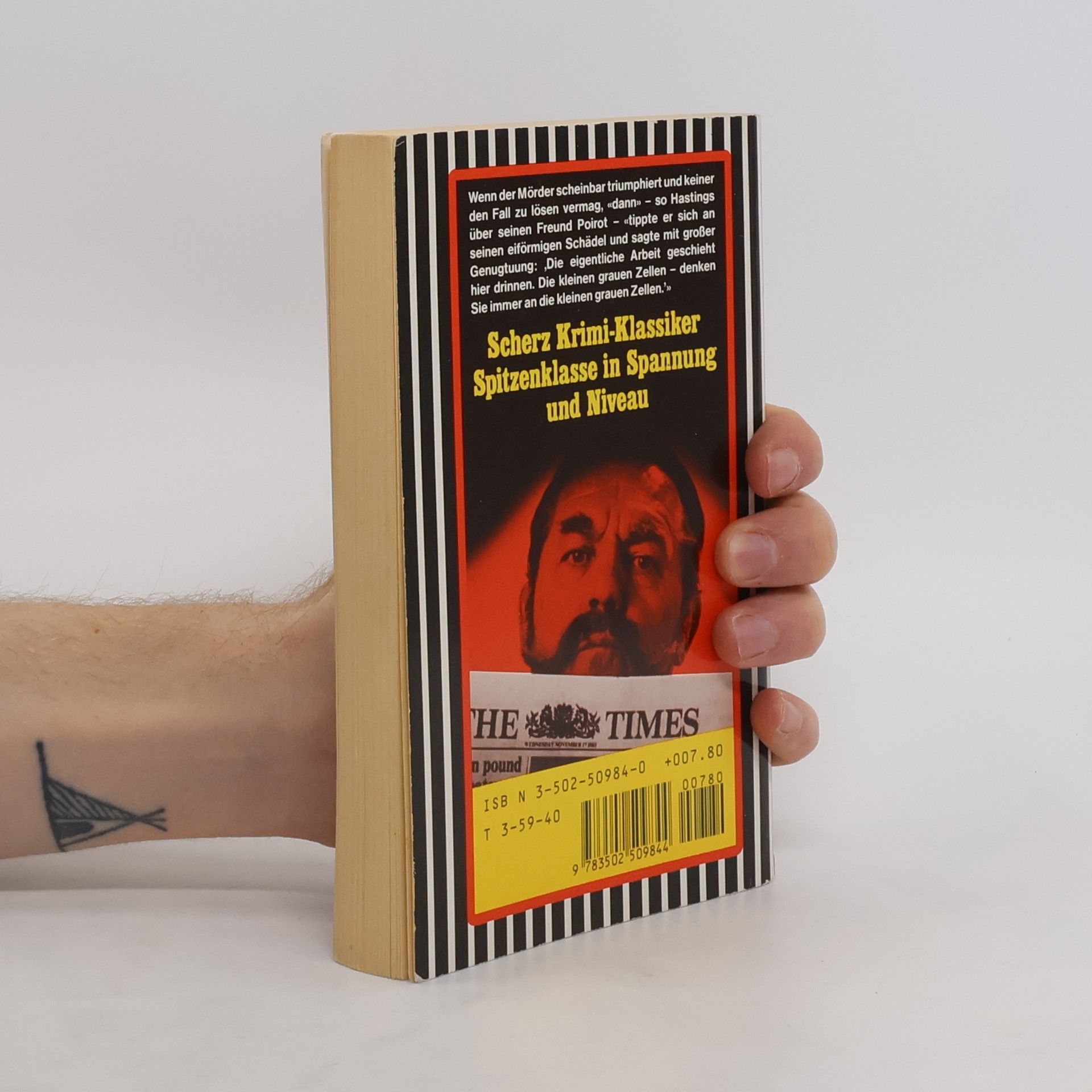 Agatha Christie Hercule Poirot schläft nie