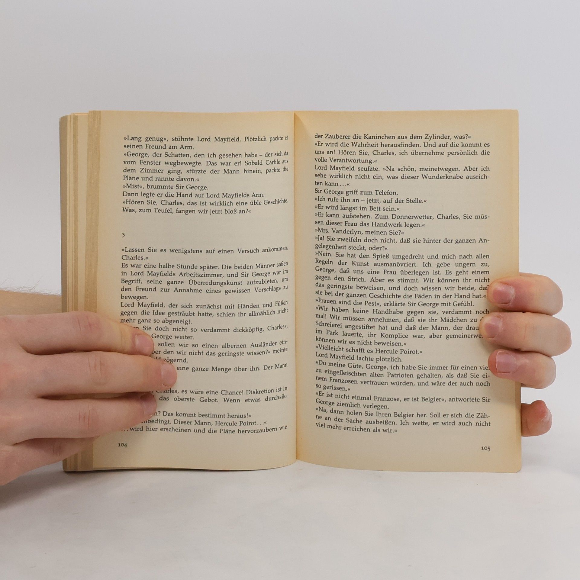 Agatha Christie Hercule Poirot schläft nie