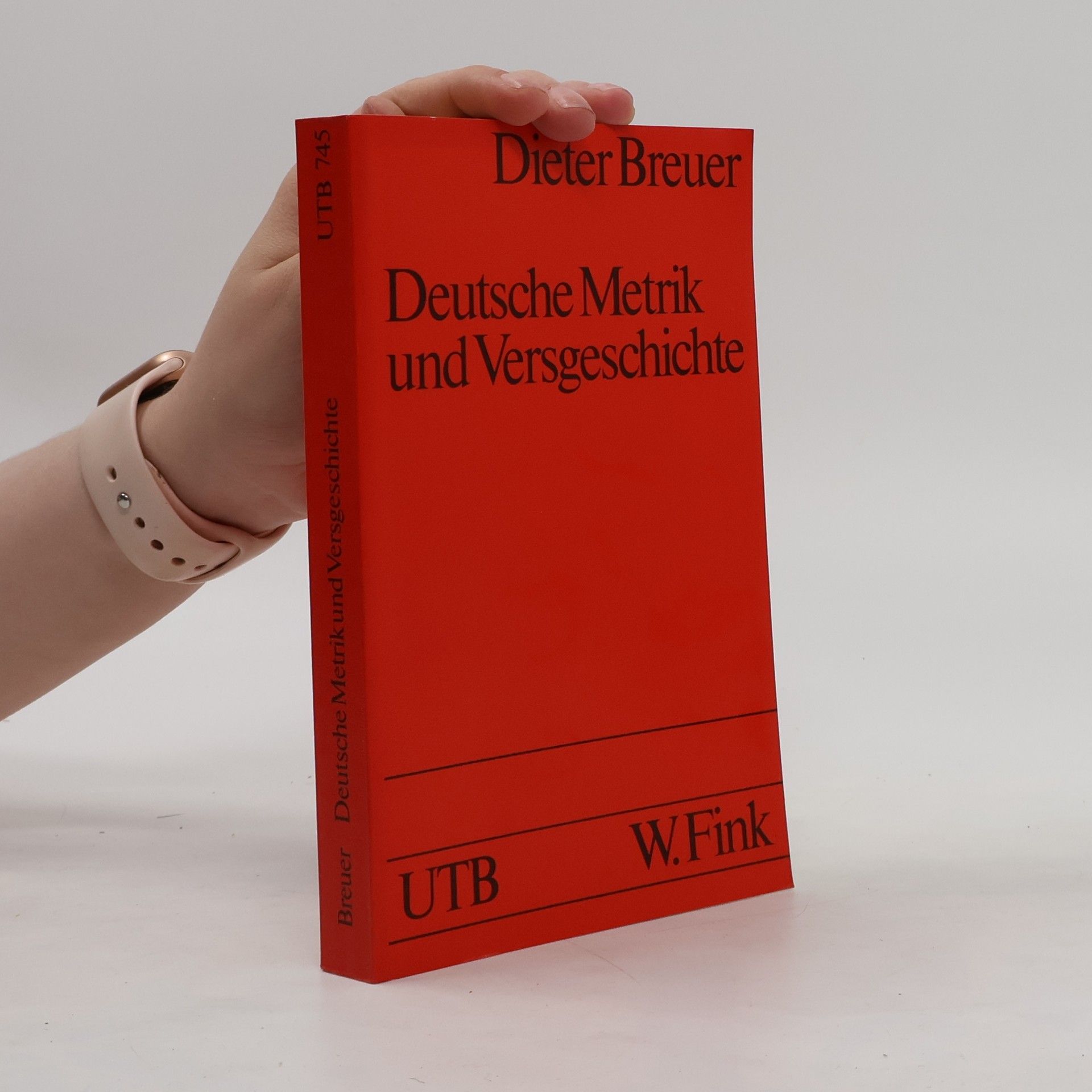 Collectif d'auteurs Deutsche Metrik und Vergeschichte