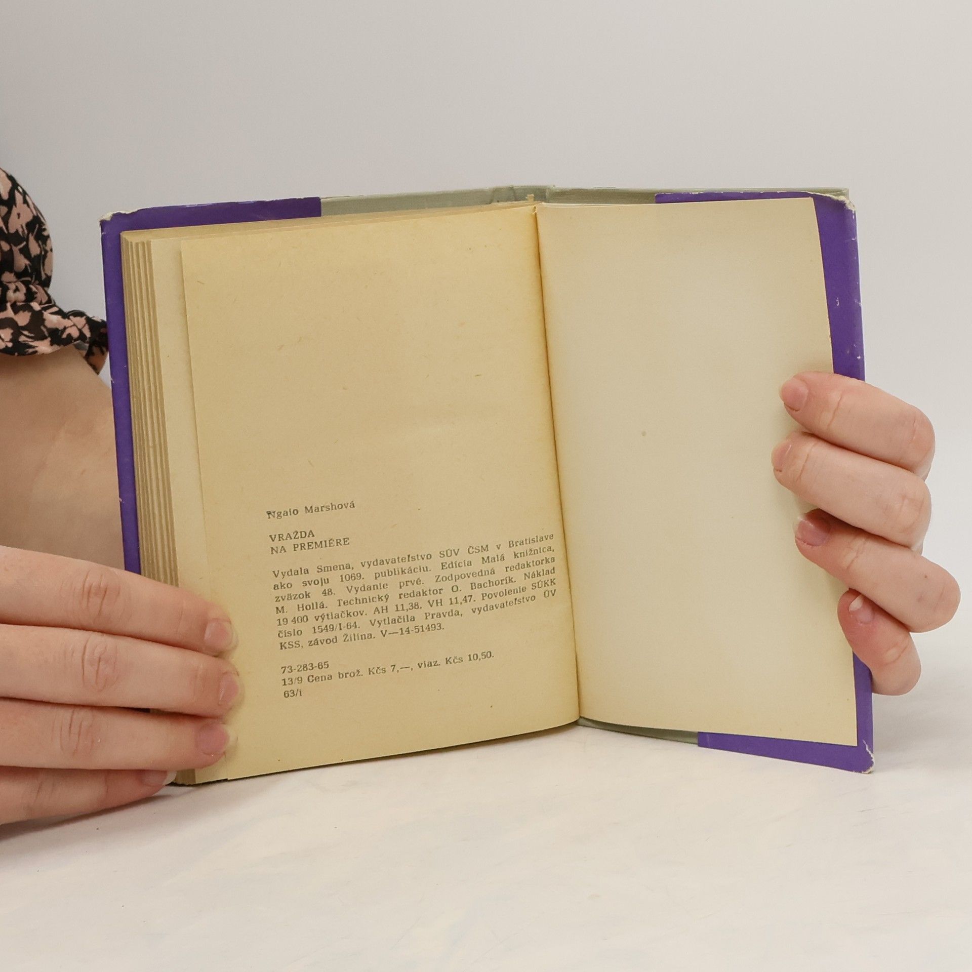 Ngaio Marsh Vražda na premiére