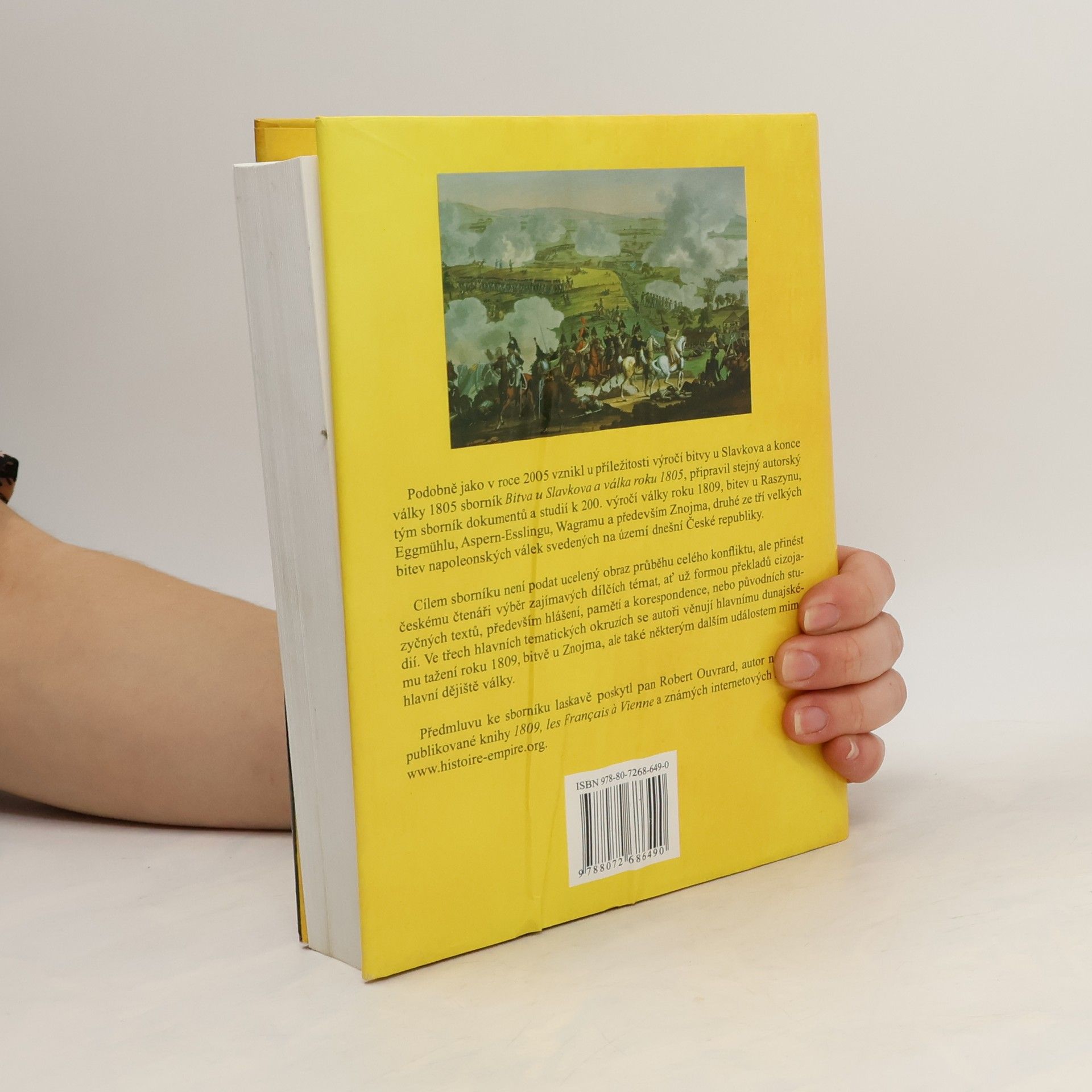 Robert Ouvrard Bitva u Znojma a válka roku 1809 : sborník dokumentů a studií k 200. výročí