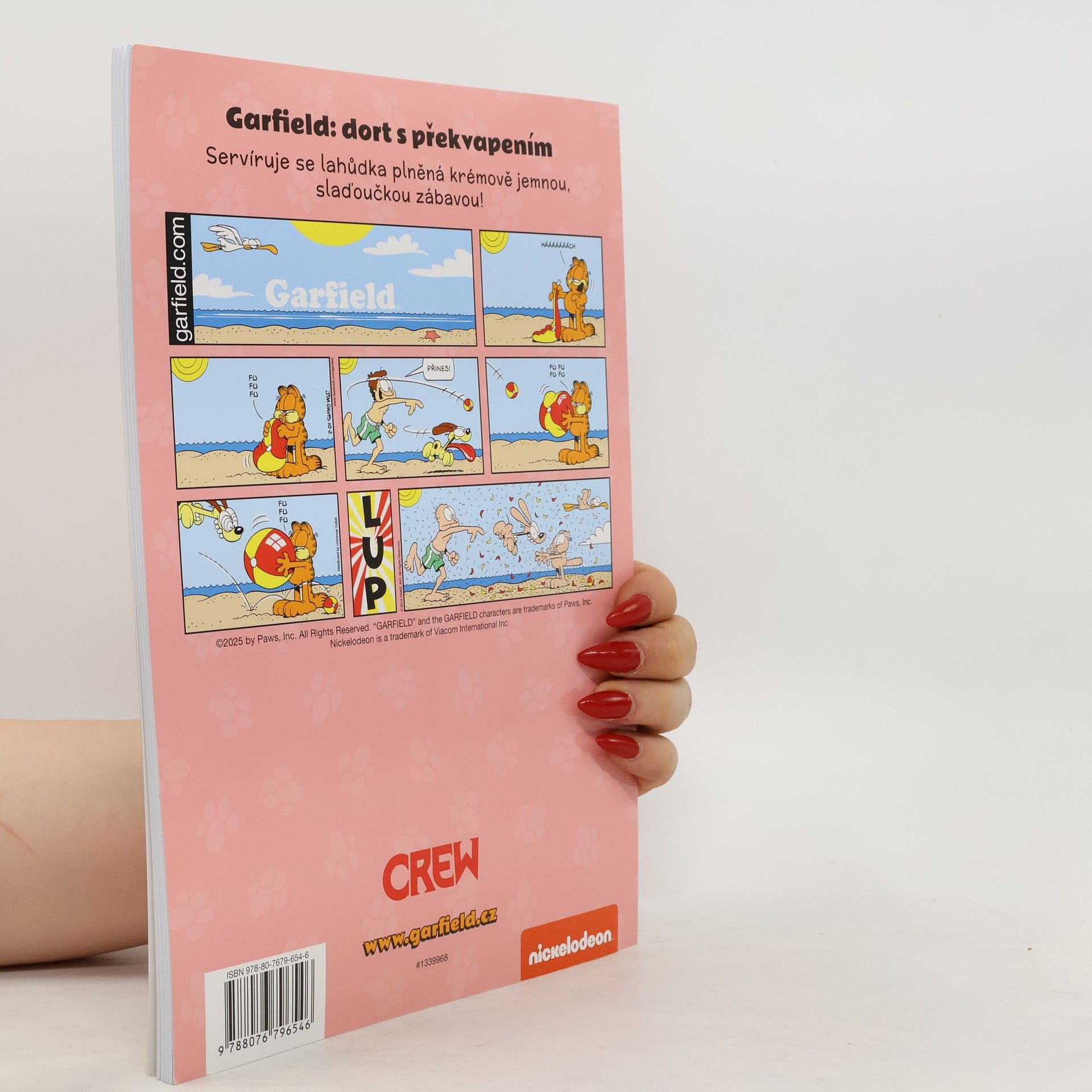 Jim Davis Garfield 64. Dort s překvapením