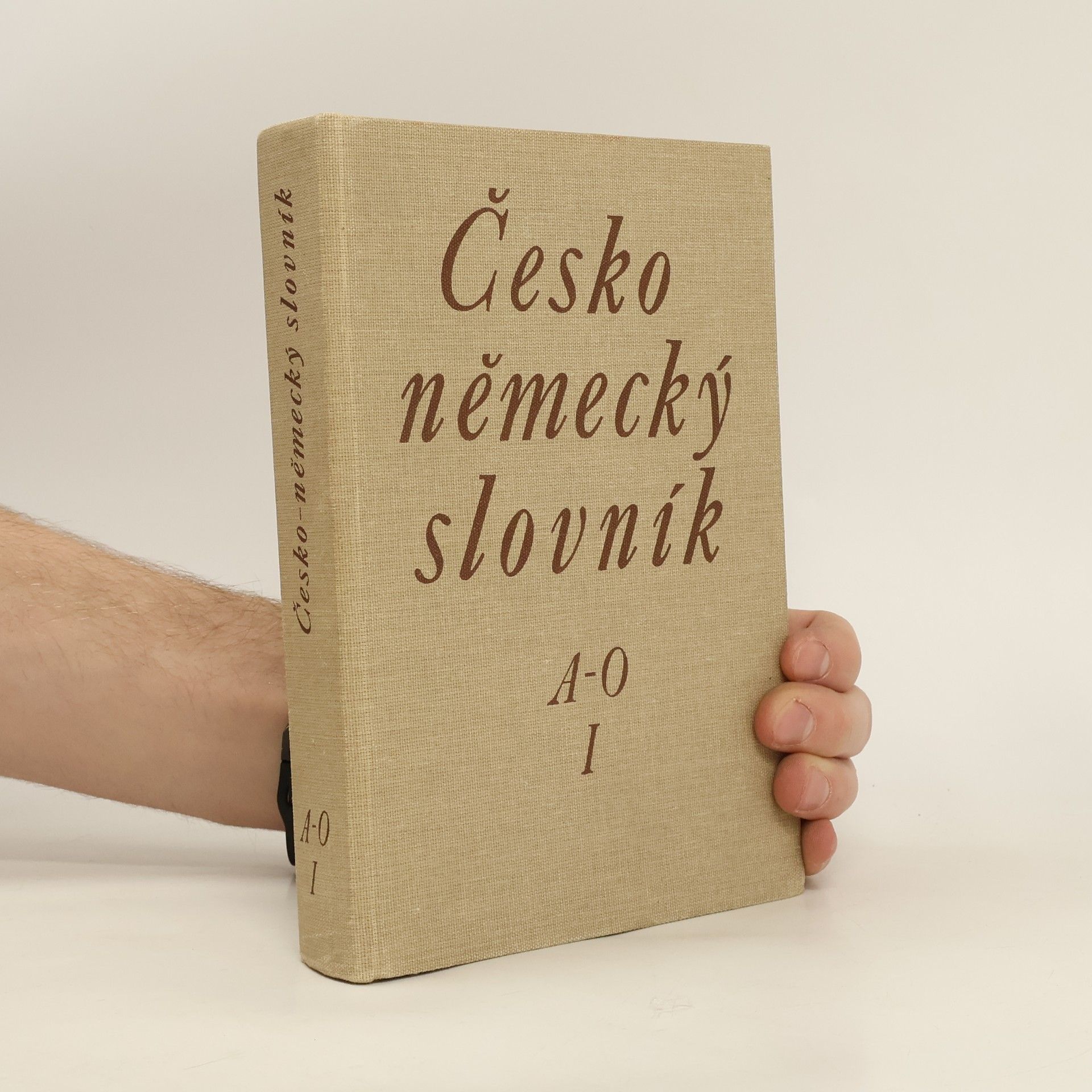 Hugo Siebenschein Česko-německý slovník. [Díl 1], A-O