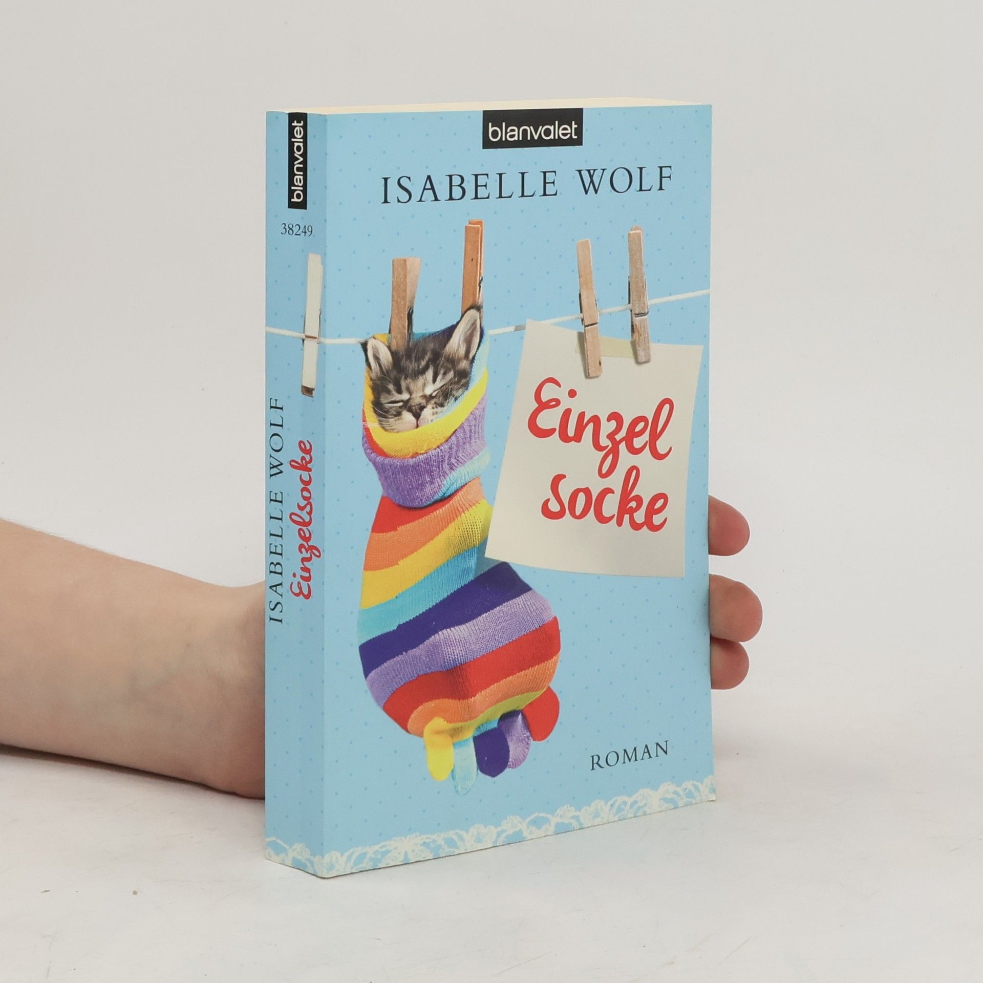 Isabelle Wolf Einzelsocke