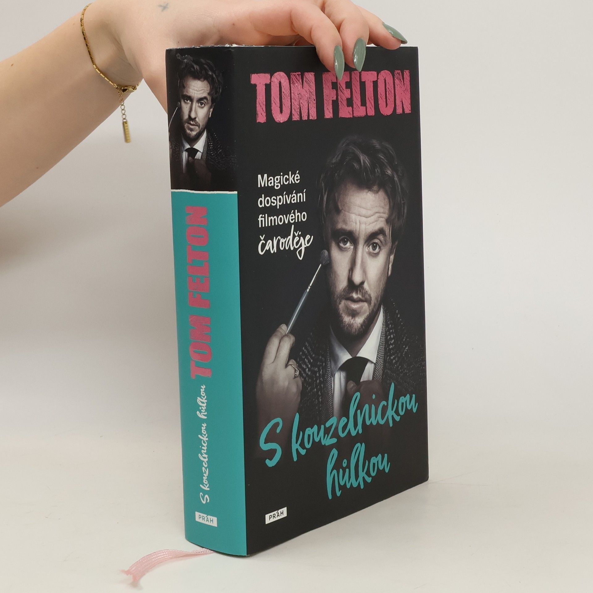 Tom Felton S kouzelnickou hůlkou