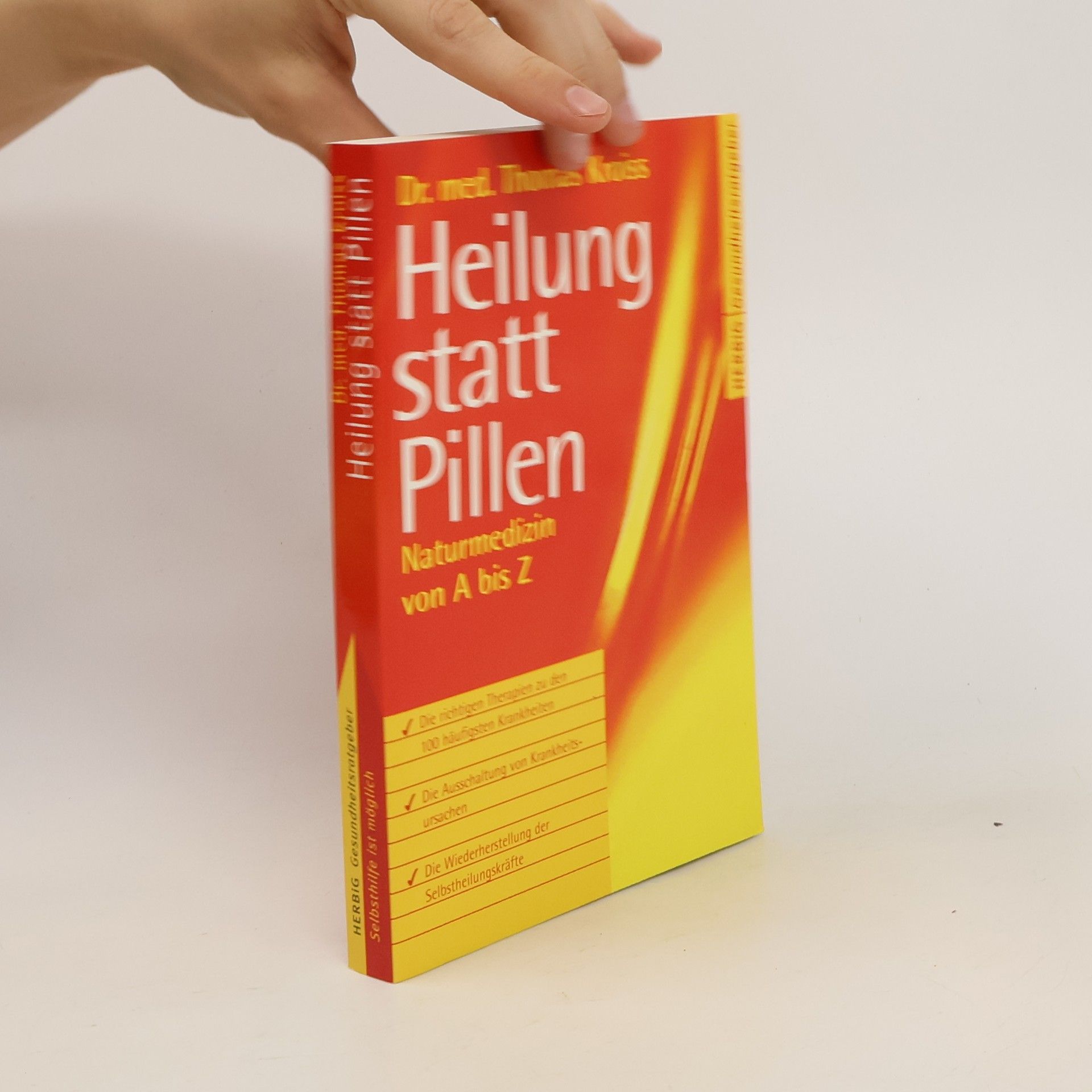Thomas Kroiss Heilung statt Pillen