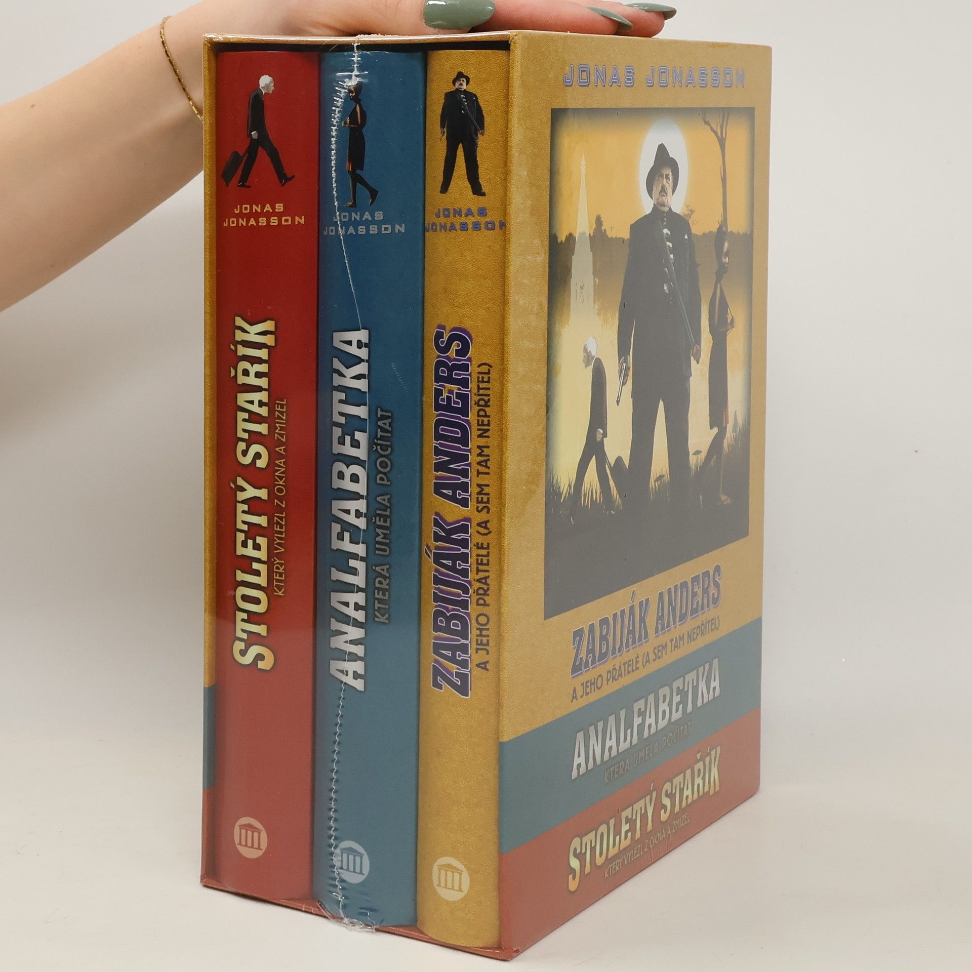 Jonas Jonasson 3x Jonas Jonasson (box)